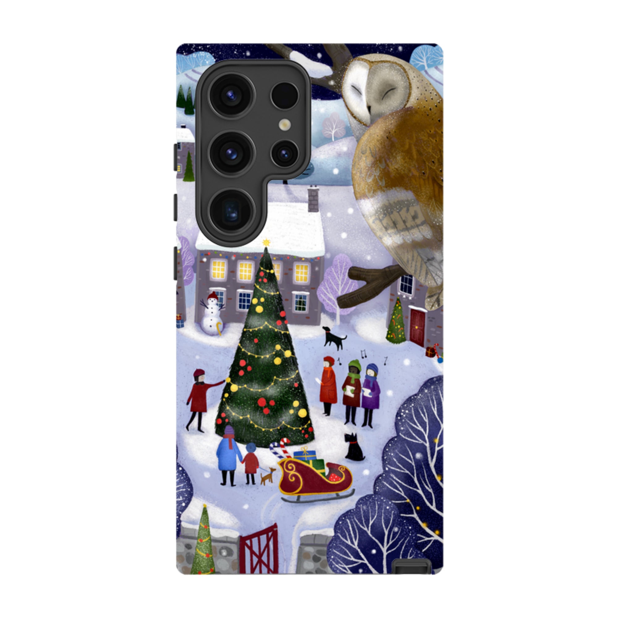 Samsung Tough Case - Advent Owl By Bex Parkin