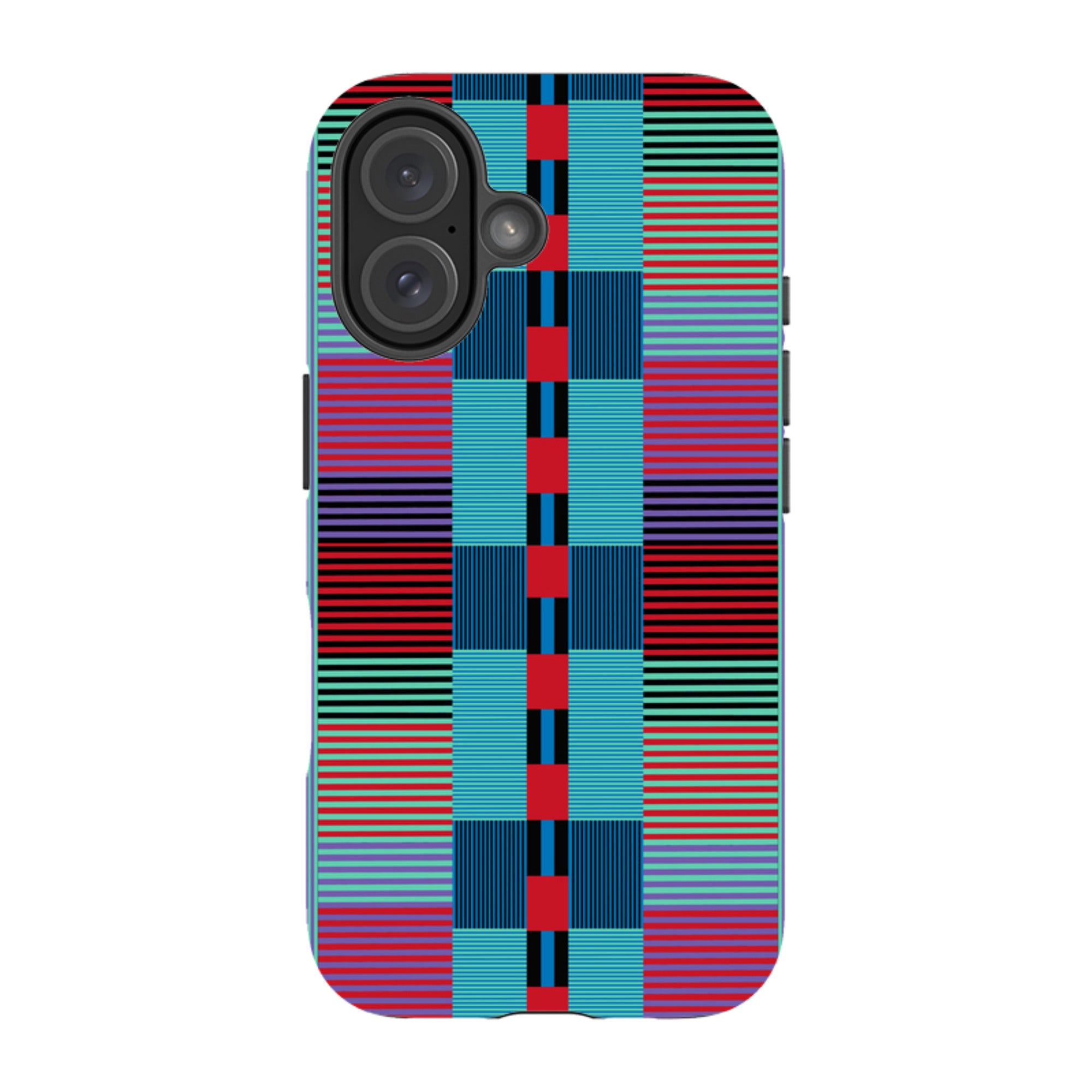iPhone Tough Case - Indian Stripe By Cressida Bell