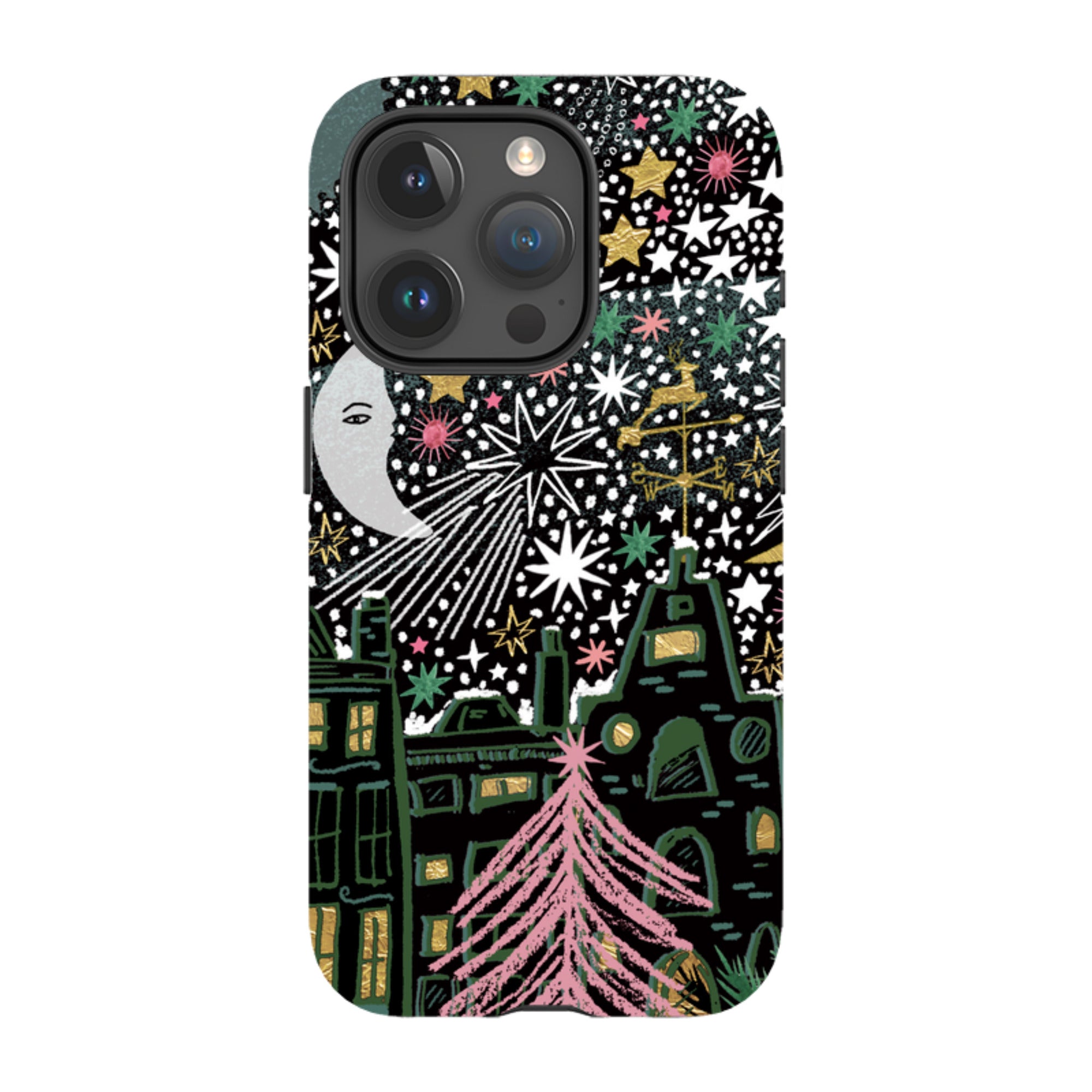 iPhone Tough Case - Night Before Xmas VI By Emma Frances Grant