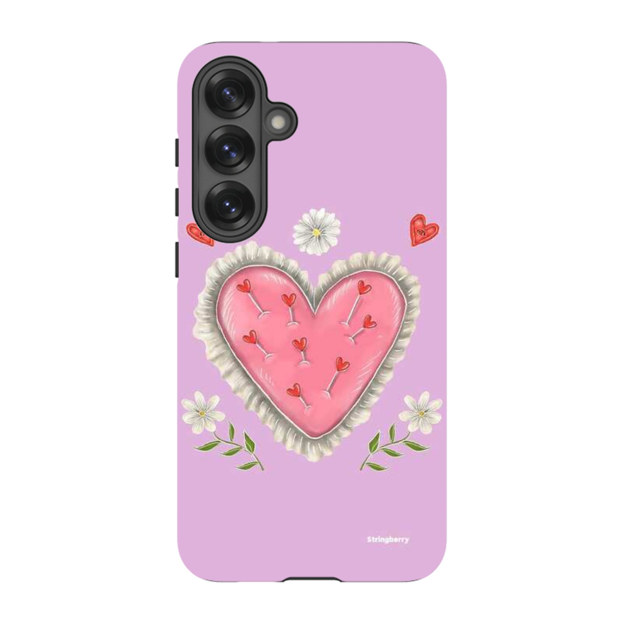 Samsung Tough Case - Heart Pin Cushion By Catherine Rowe