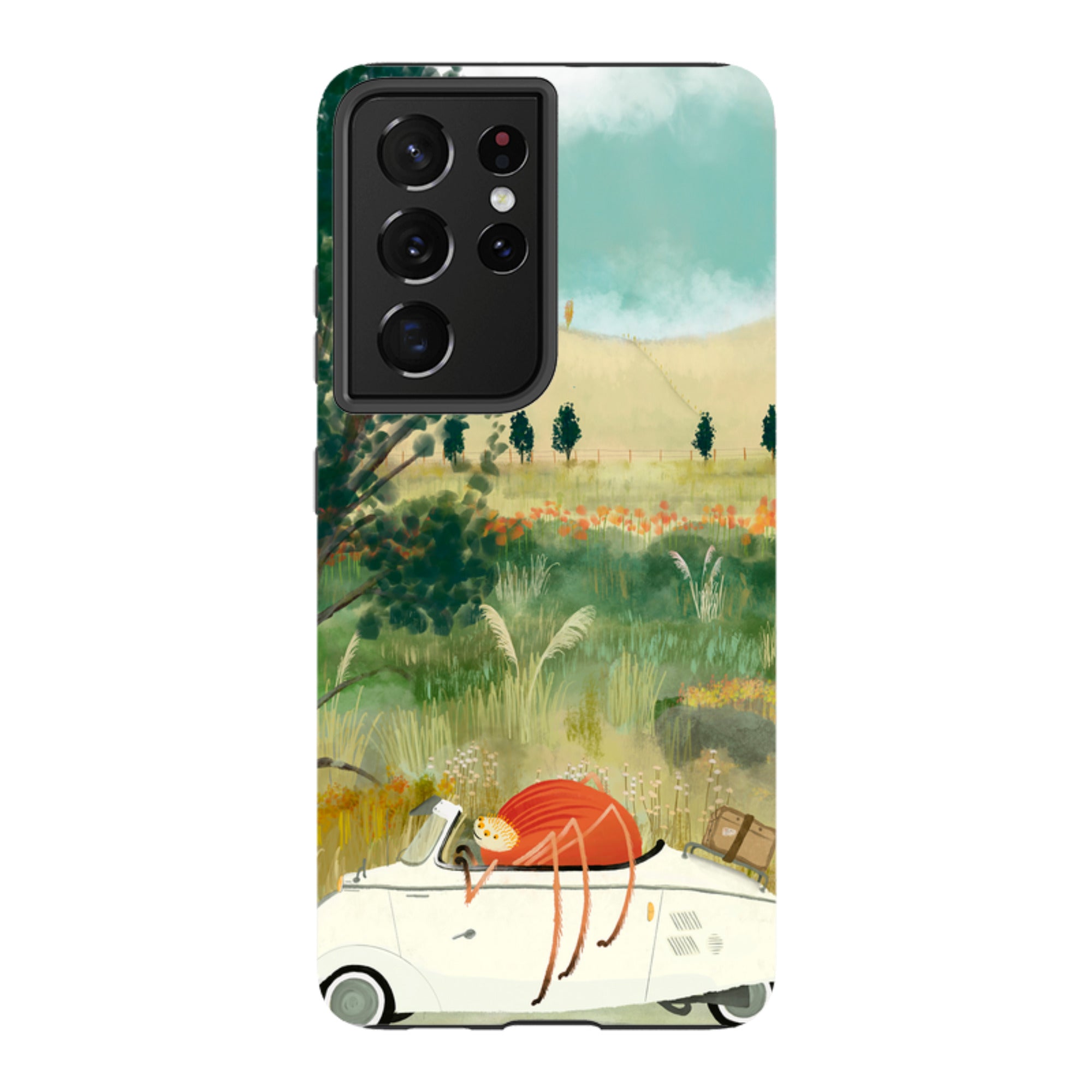 Samsung Tough Case - Happy Travels By Katherine Quinn