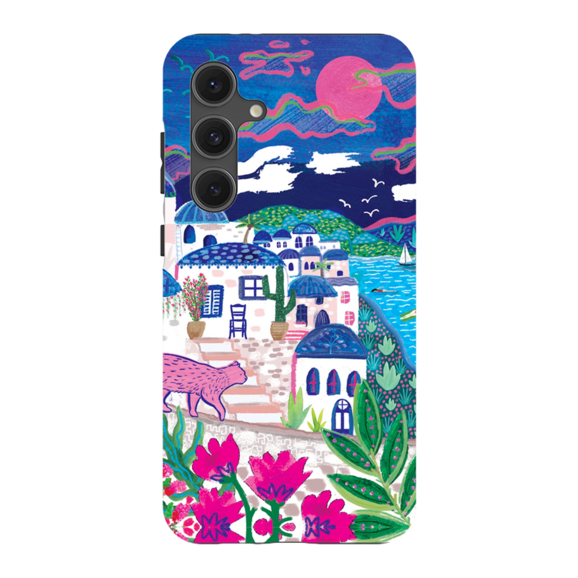 Samsung Tough  Case - Sapphire Seas III By Emma Frances Grant