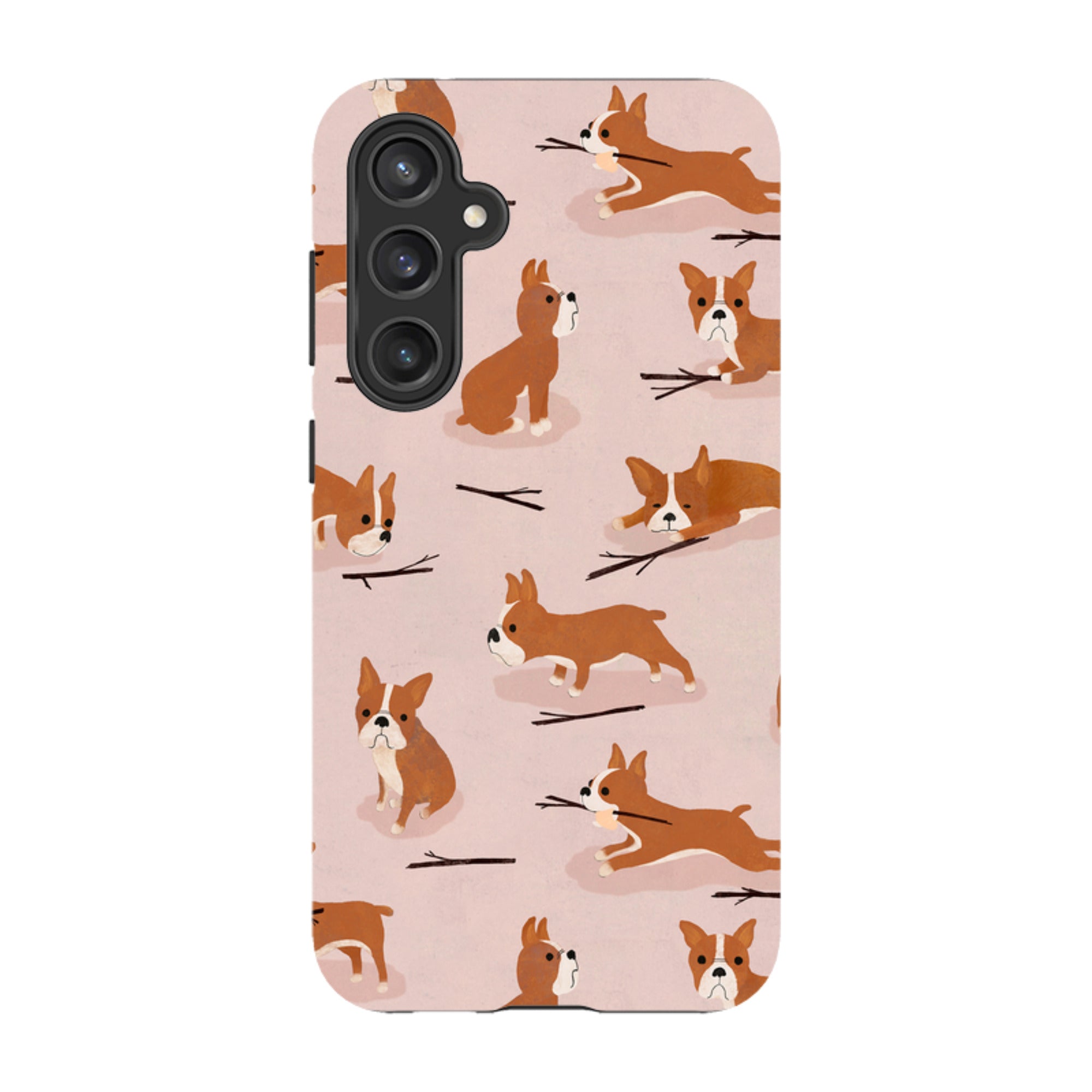 Samsung Tough Case - Boston Terrier By Katherine Quinn