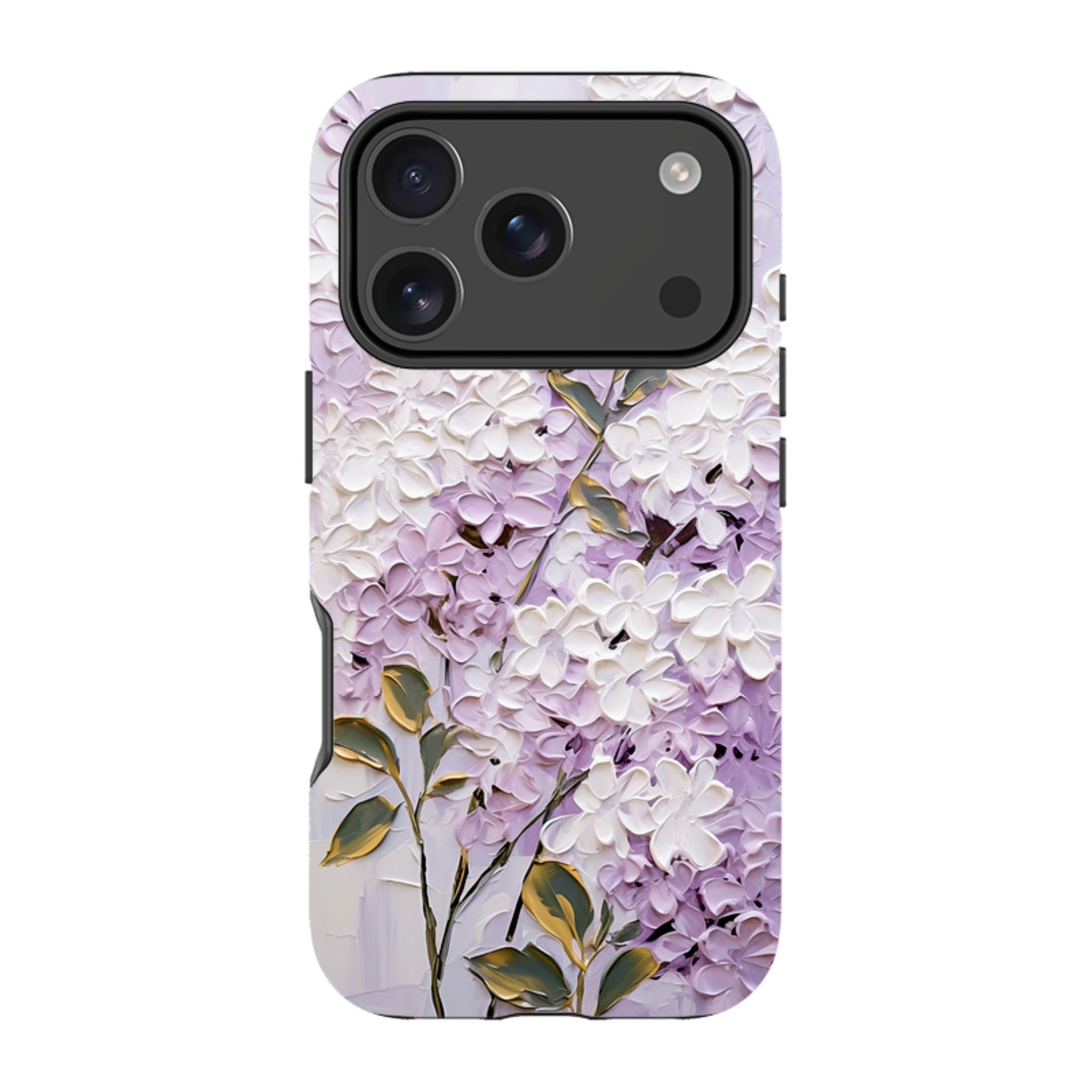 iPhone Tough Case - Purple Floral II