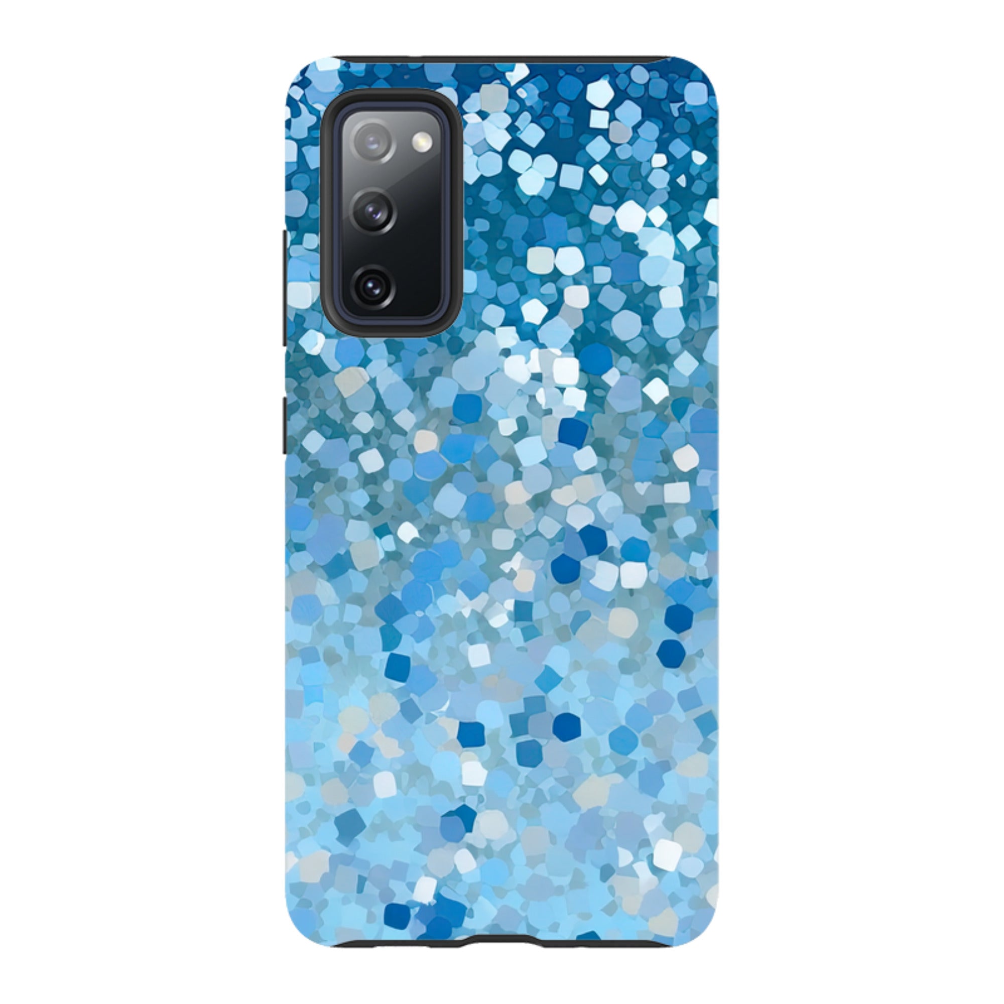 Samsung Tough Case - Blue Glitter II (Case Does Not Glitter)