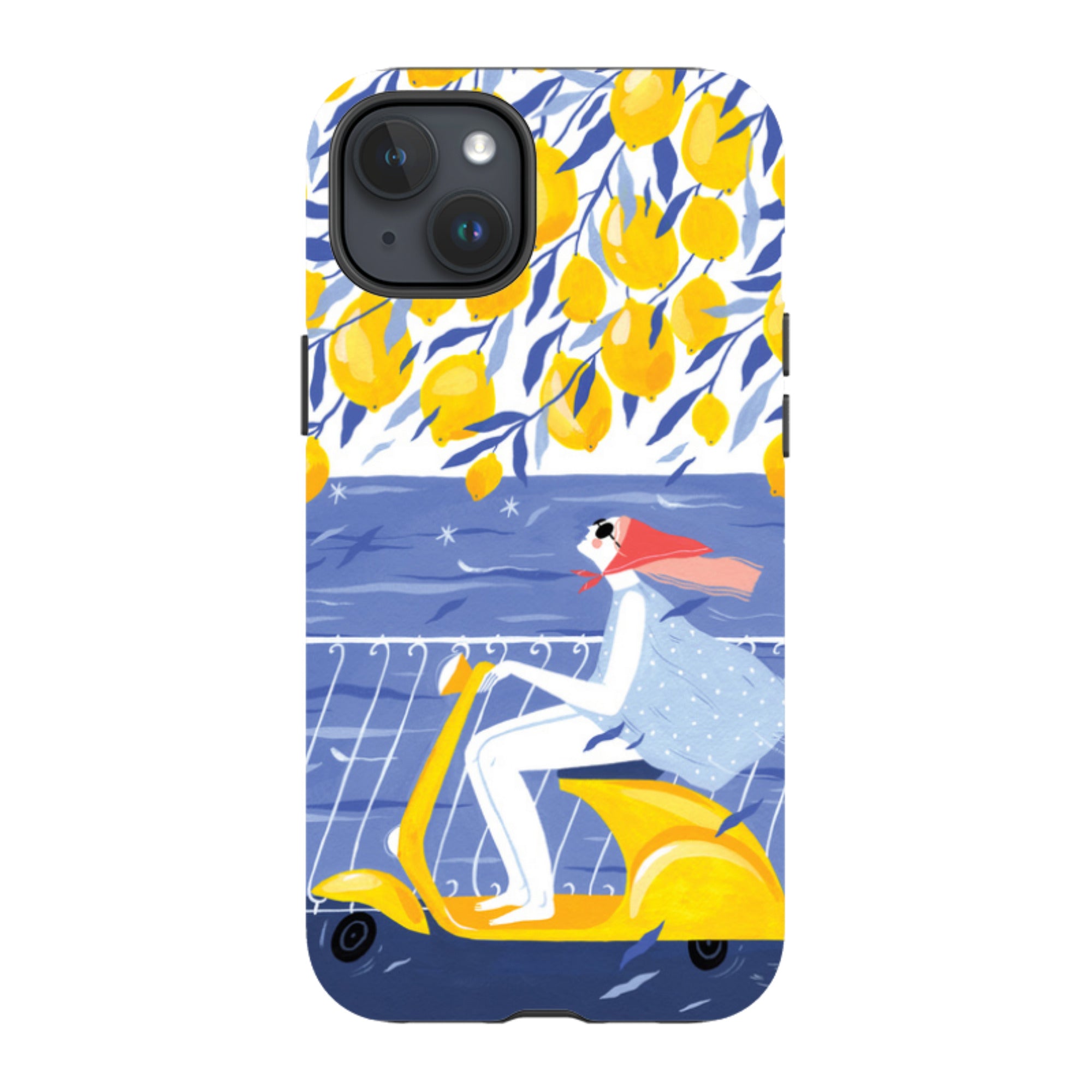 iPhone Tough Case - Amalfi Ride By Madalina Andronic