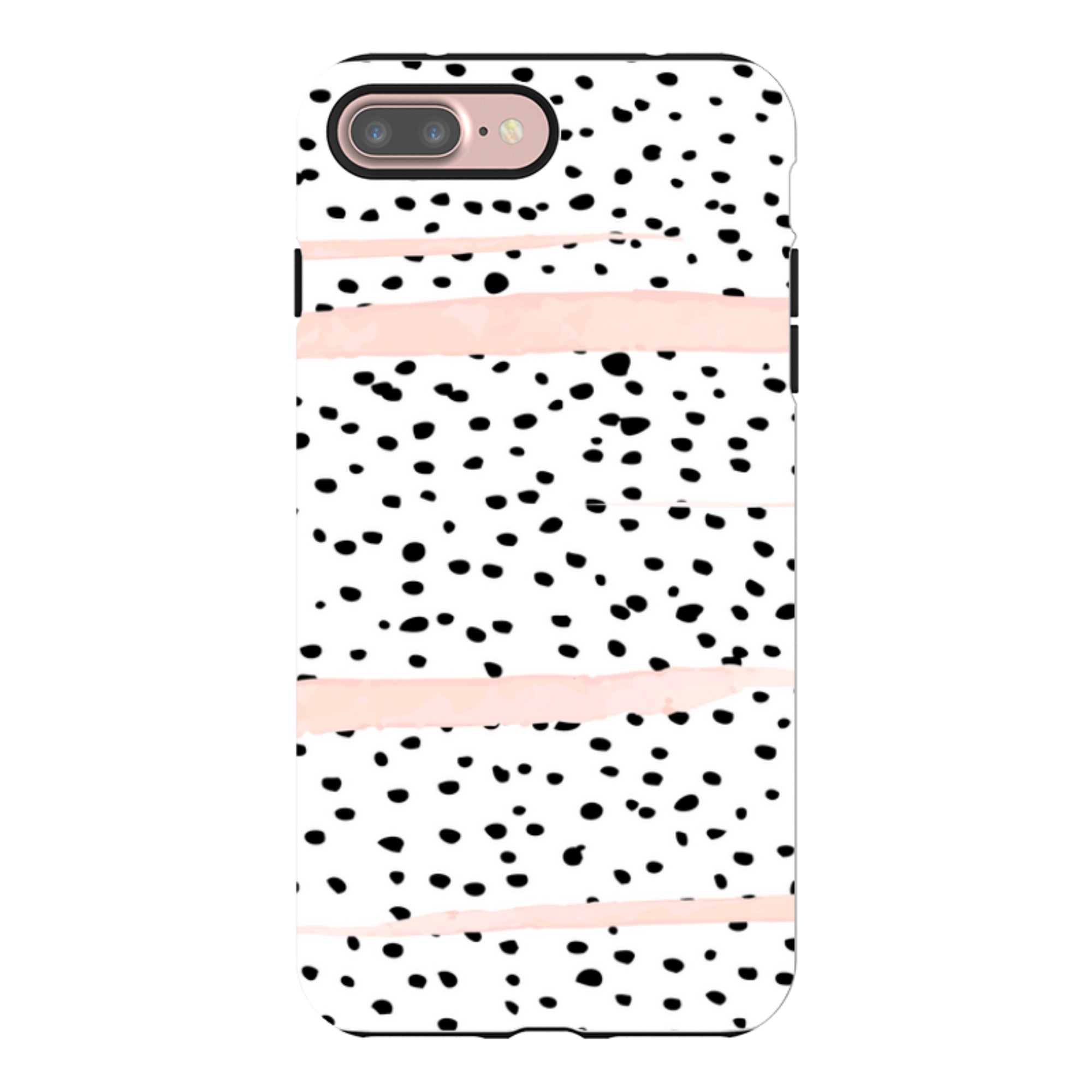 iPhone Tough Case - Dots And Blush