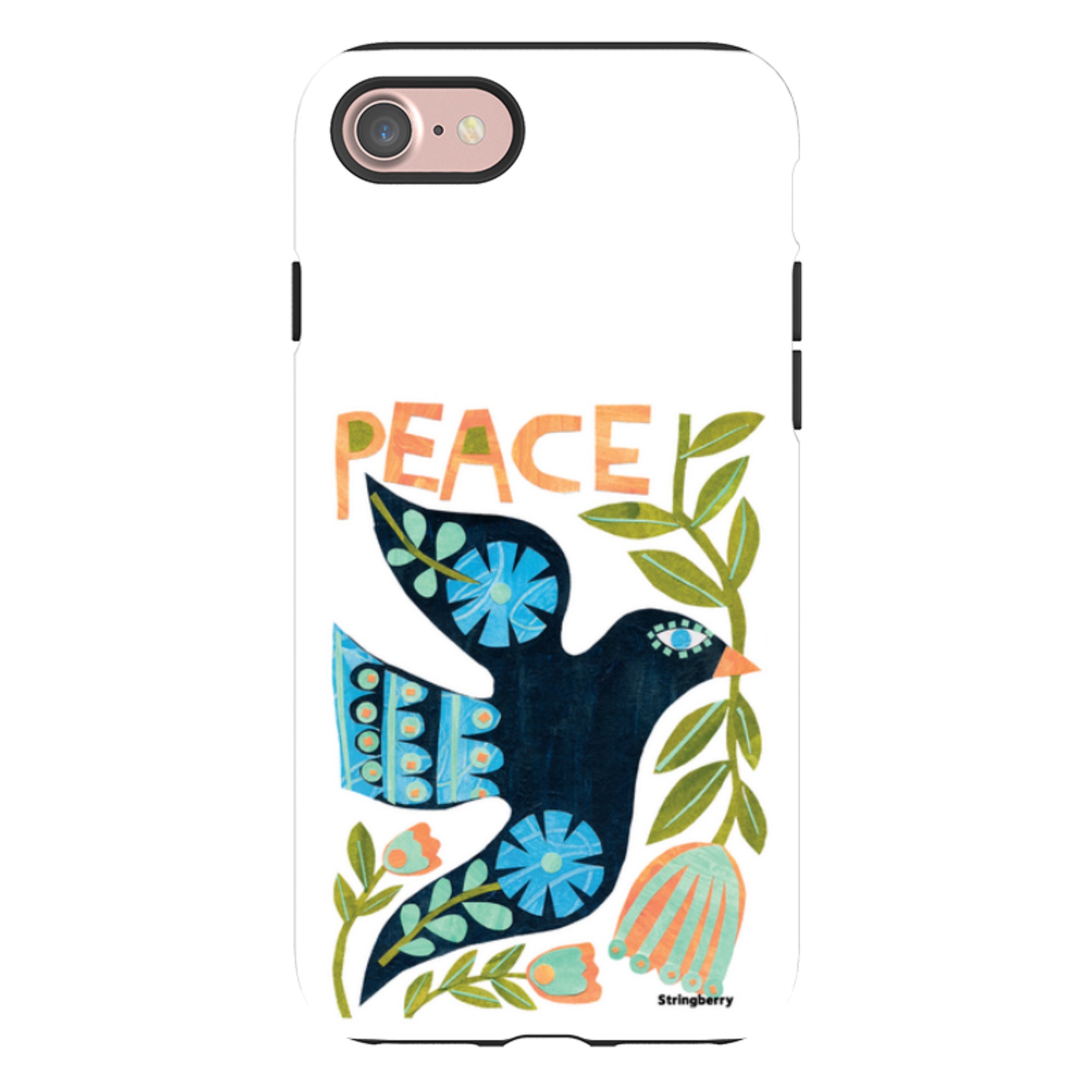 iPhone Tough Case - Peace By Tracey English