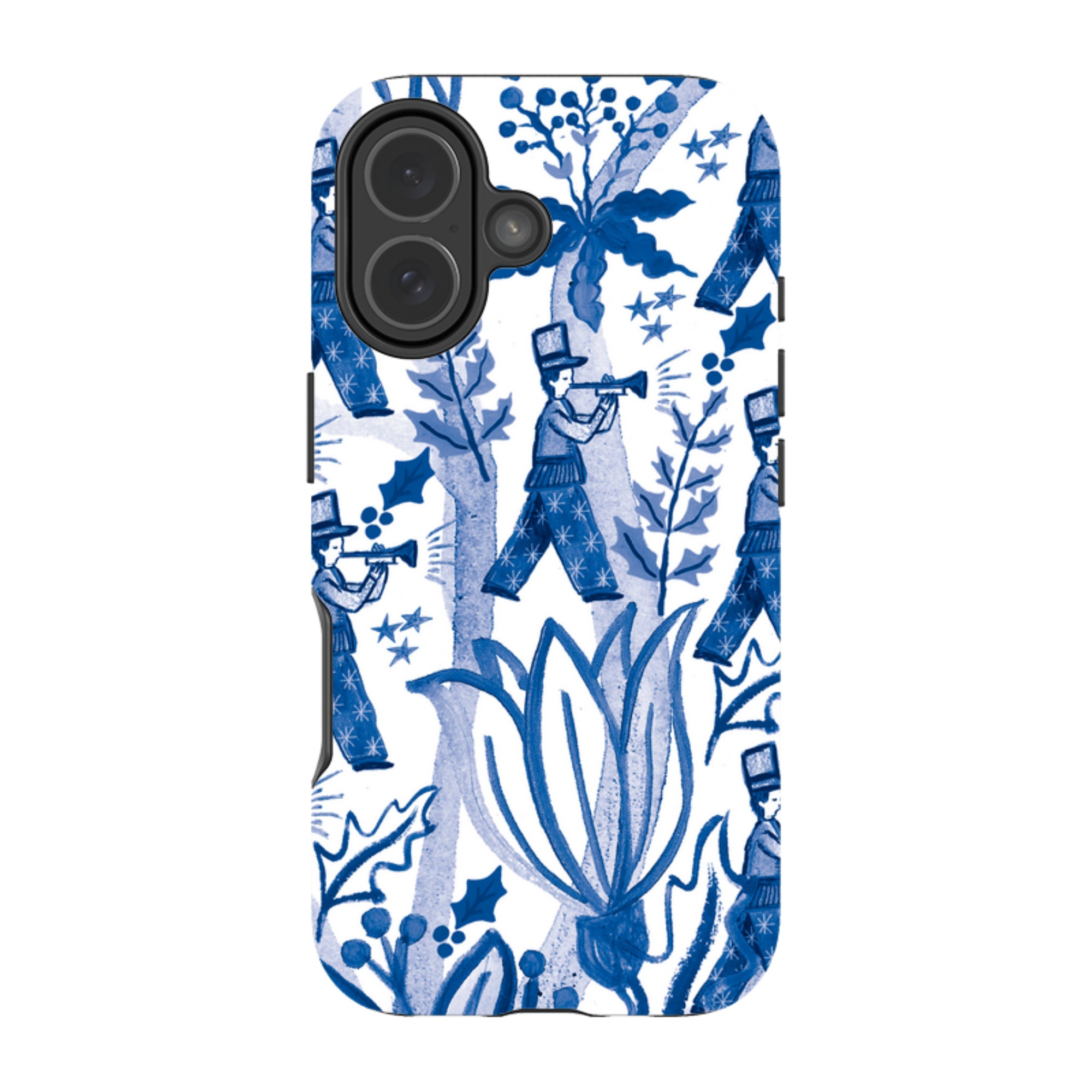 iPhone Tough Case - Ten Pipers Piping By Emma Frances Grant