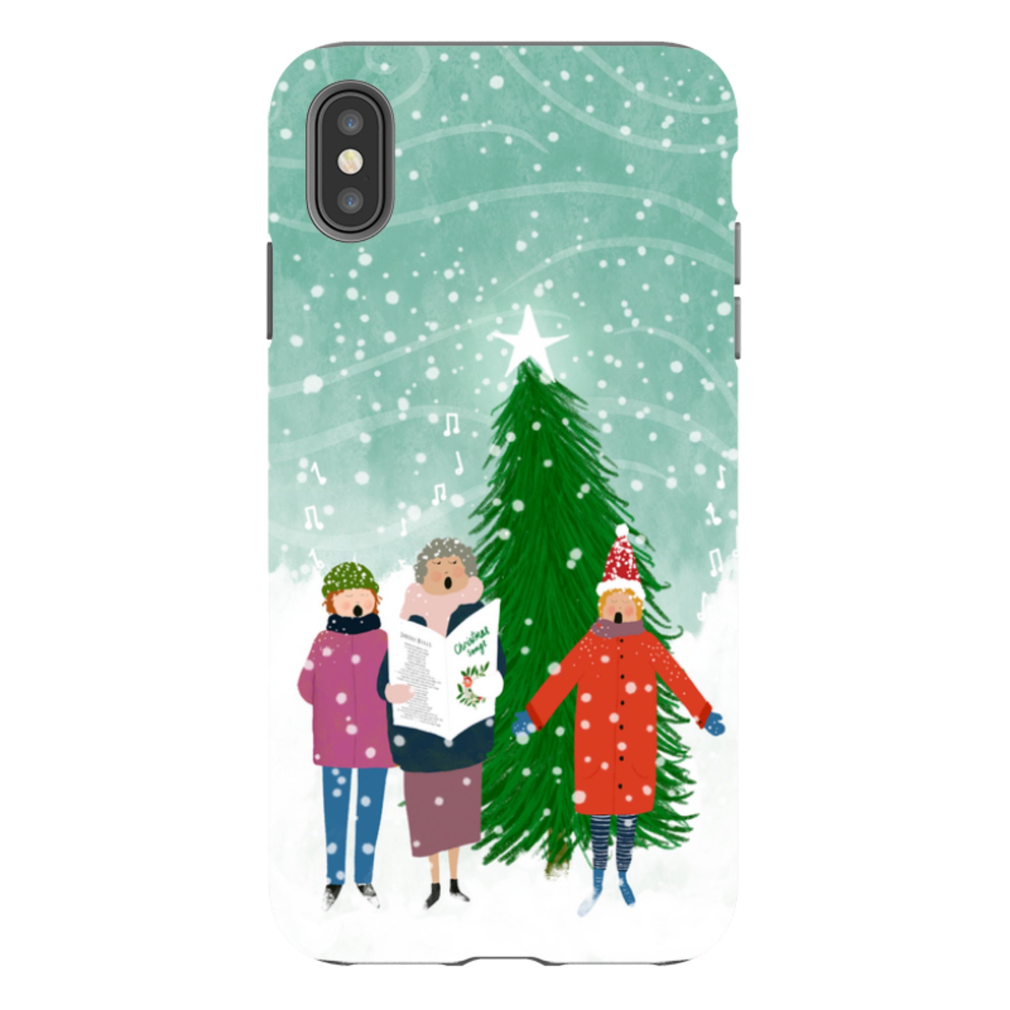 iPhone Tough Case - Card Singers 2 By Katherine Quinn