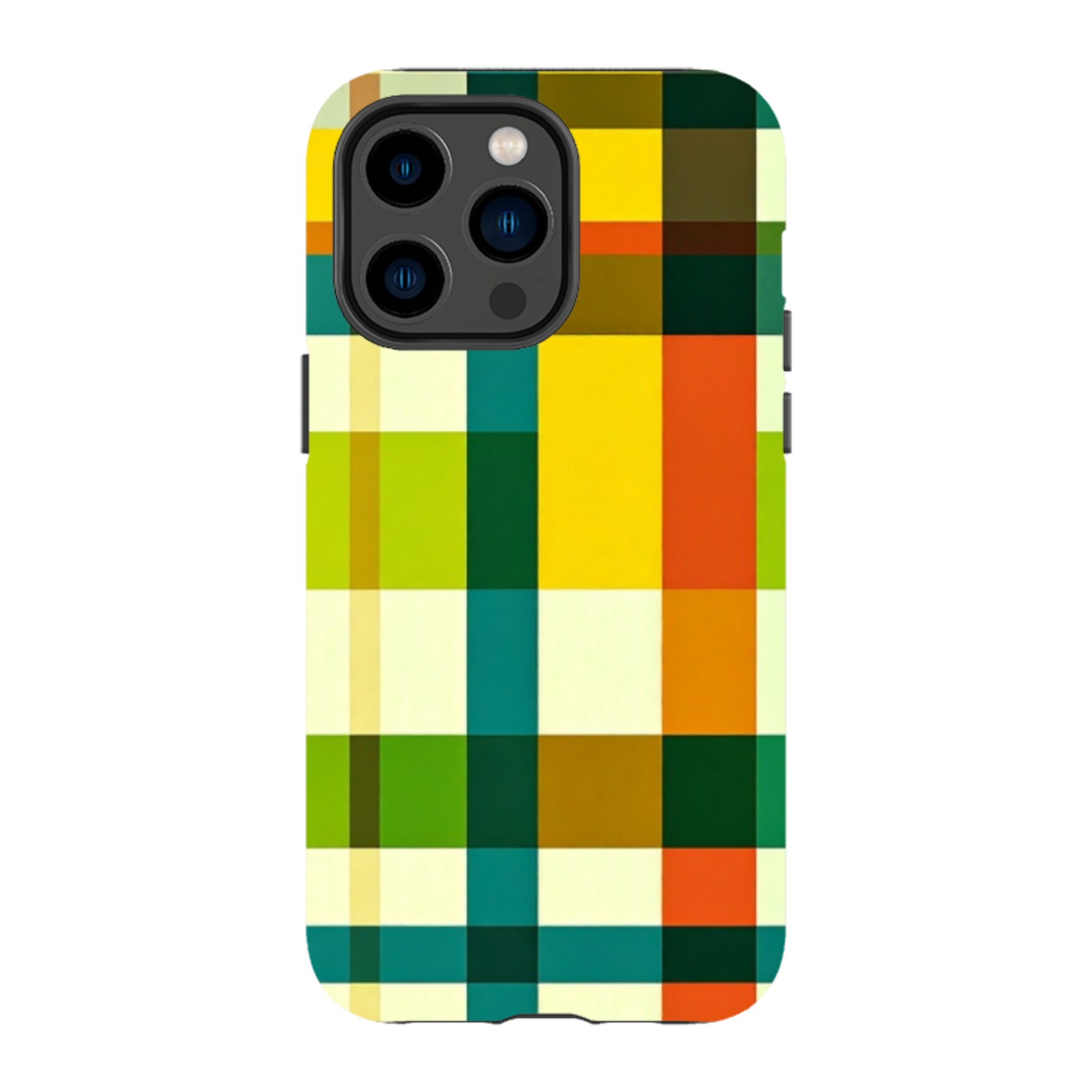 iPhone Tough Case - Los Angeles Gingham