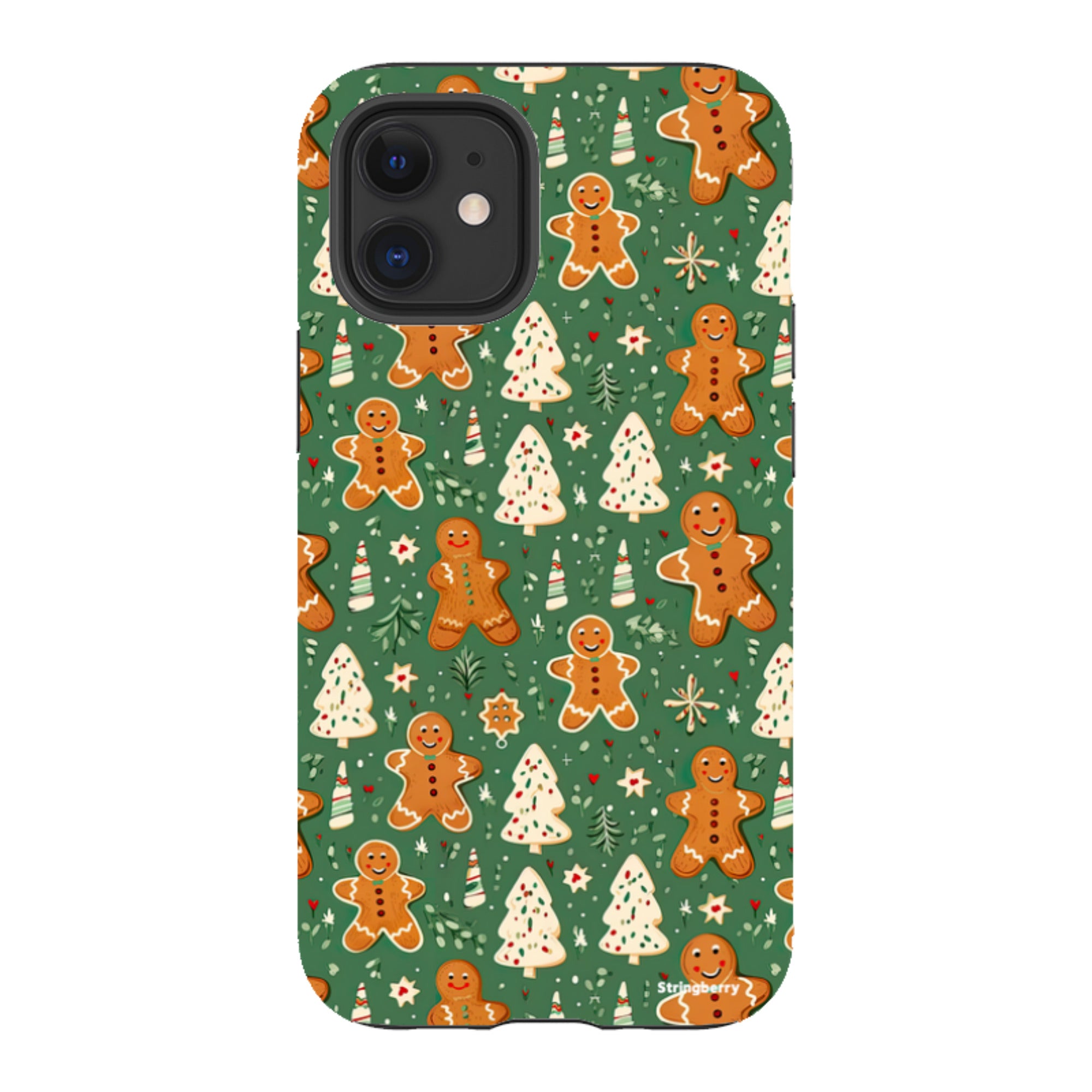 iPhone Tough Case - Ginger Bread Xmas II