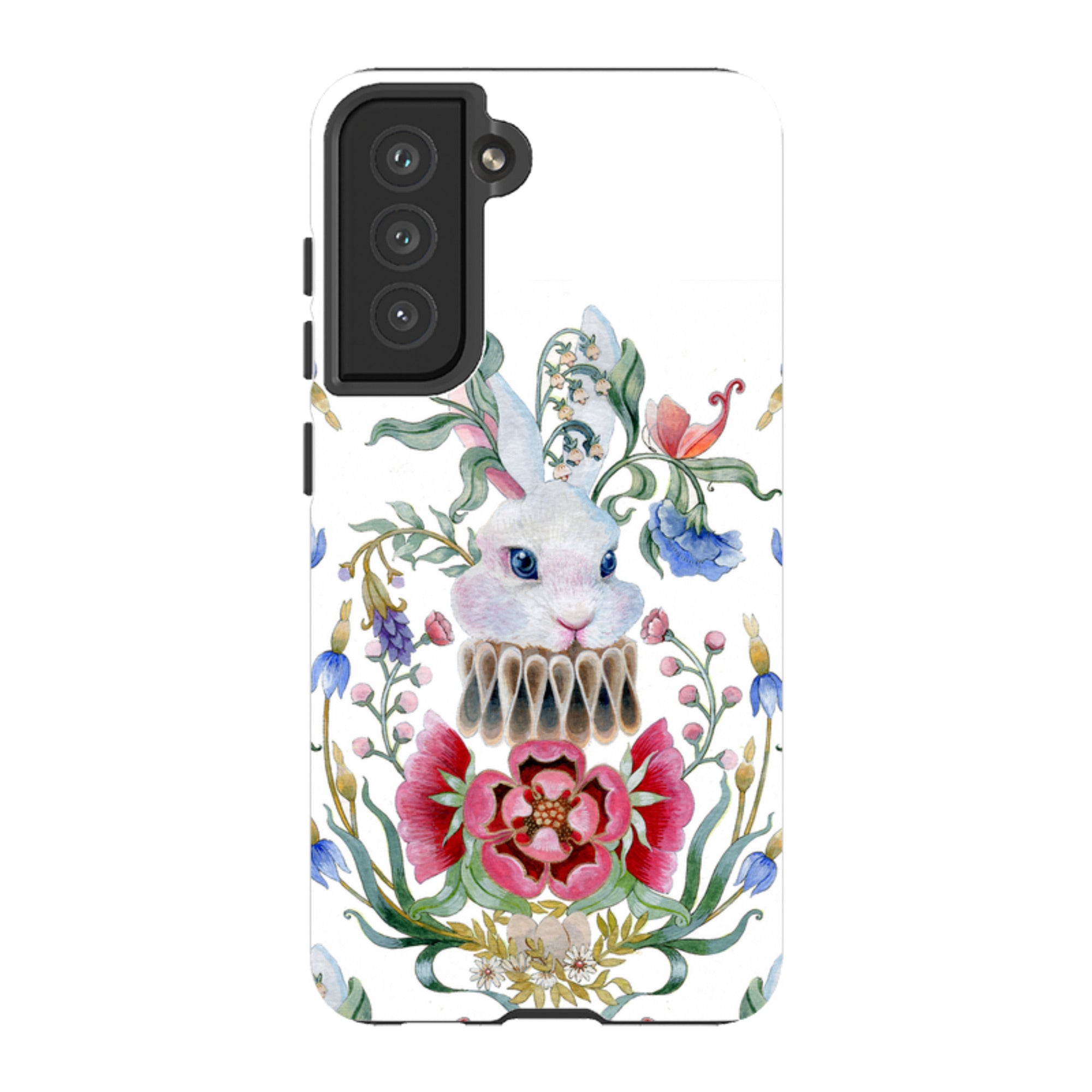 Samsung Tough Case - White Rabbit By Maria Matos