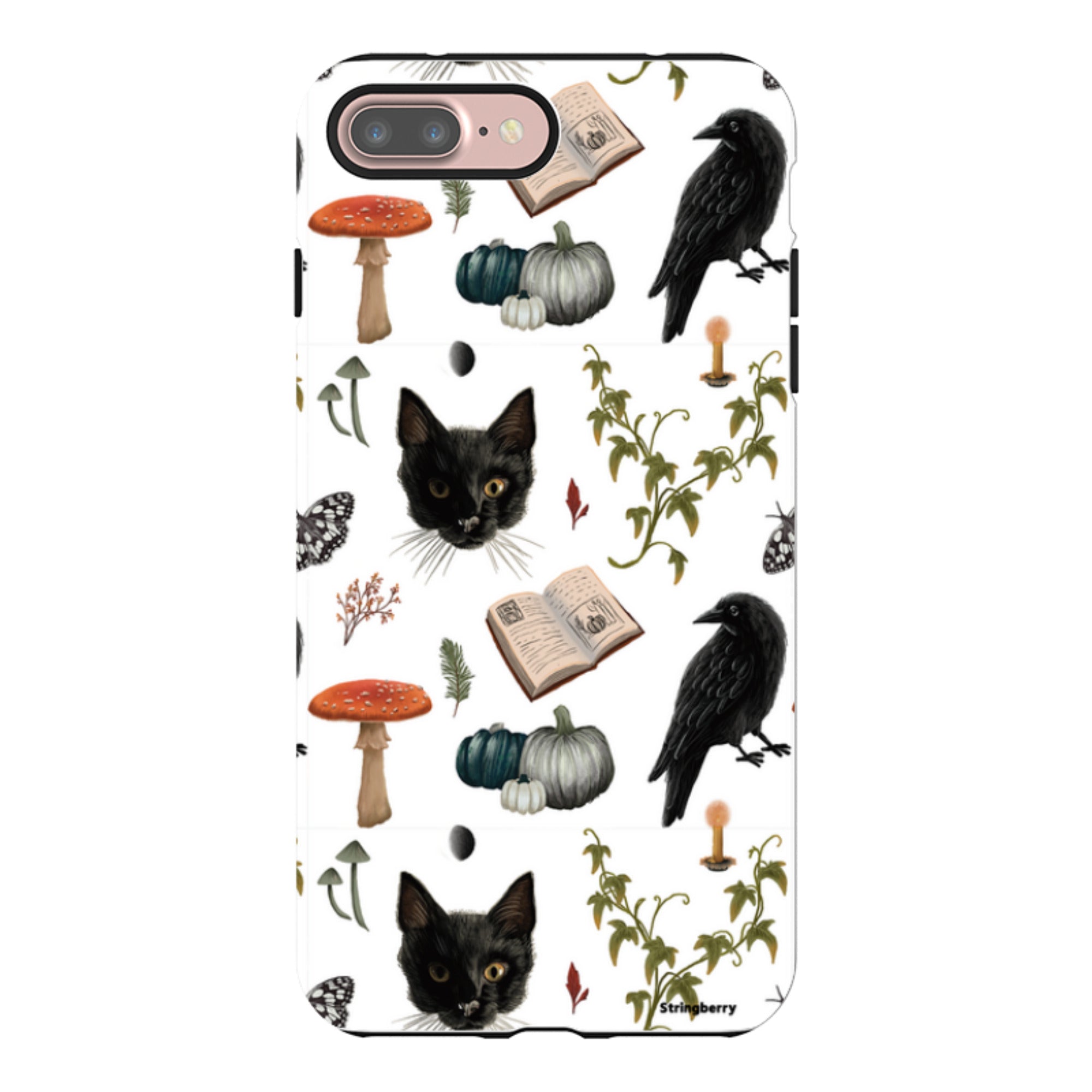iPhone Tough Case - Halloween Pattern II By Anna Stead