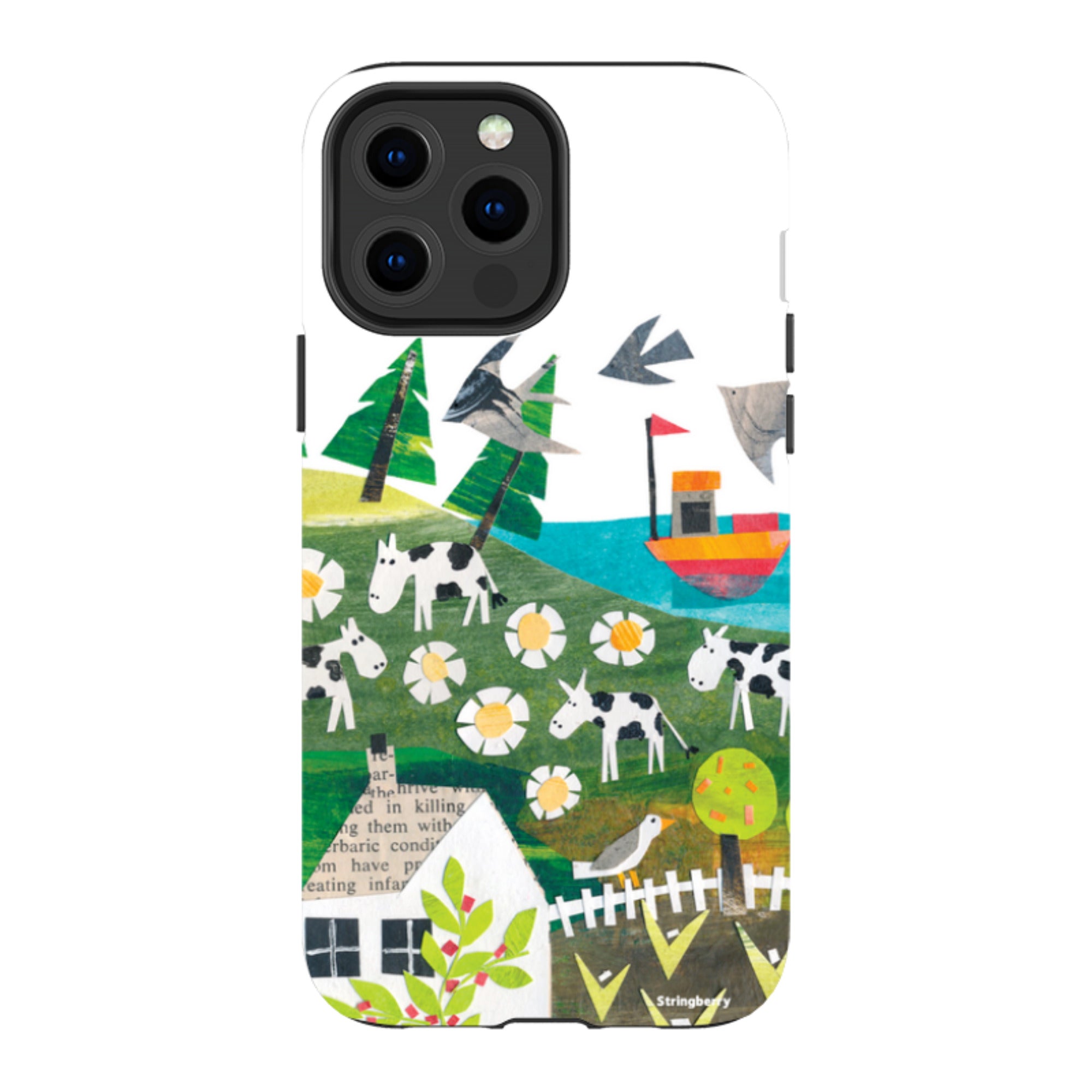 iPhone Tough Case - Countryscape VII By Tracey English