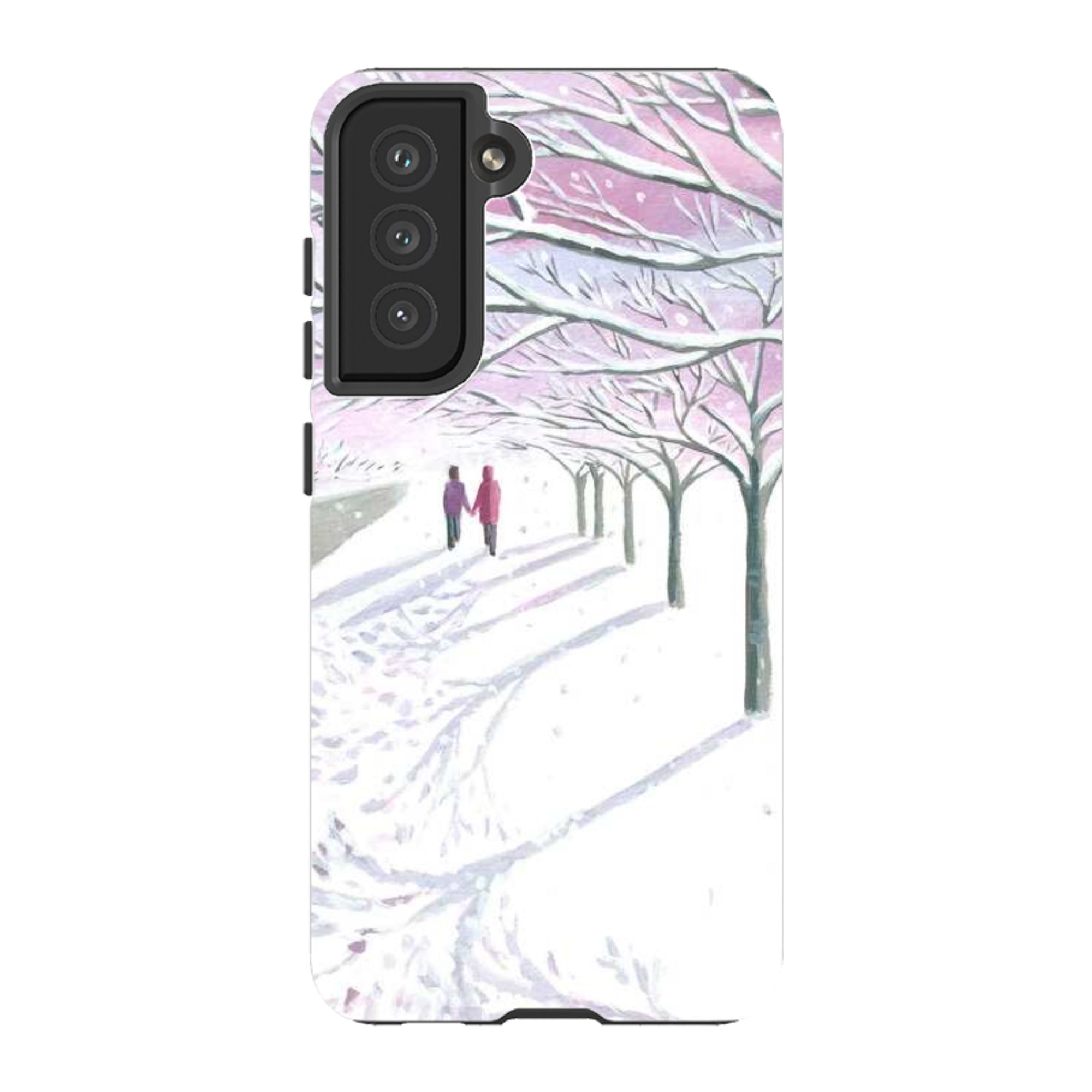 Samsung Tough Case - Snowy Park By Mary Stubberfield