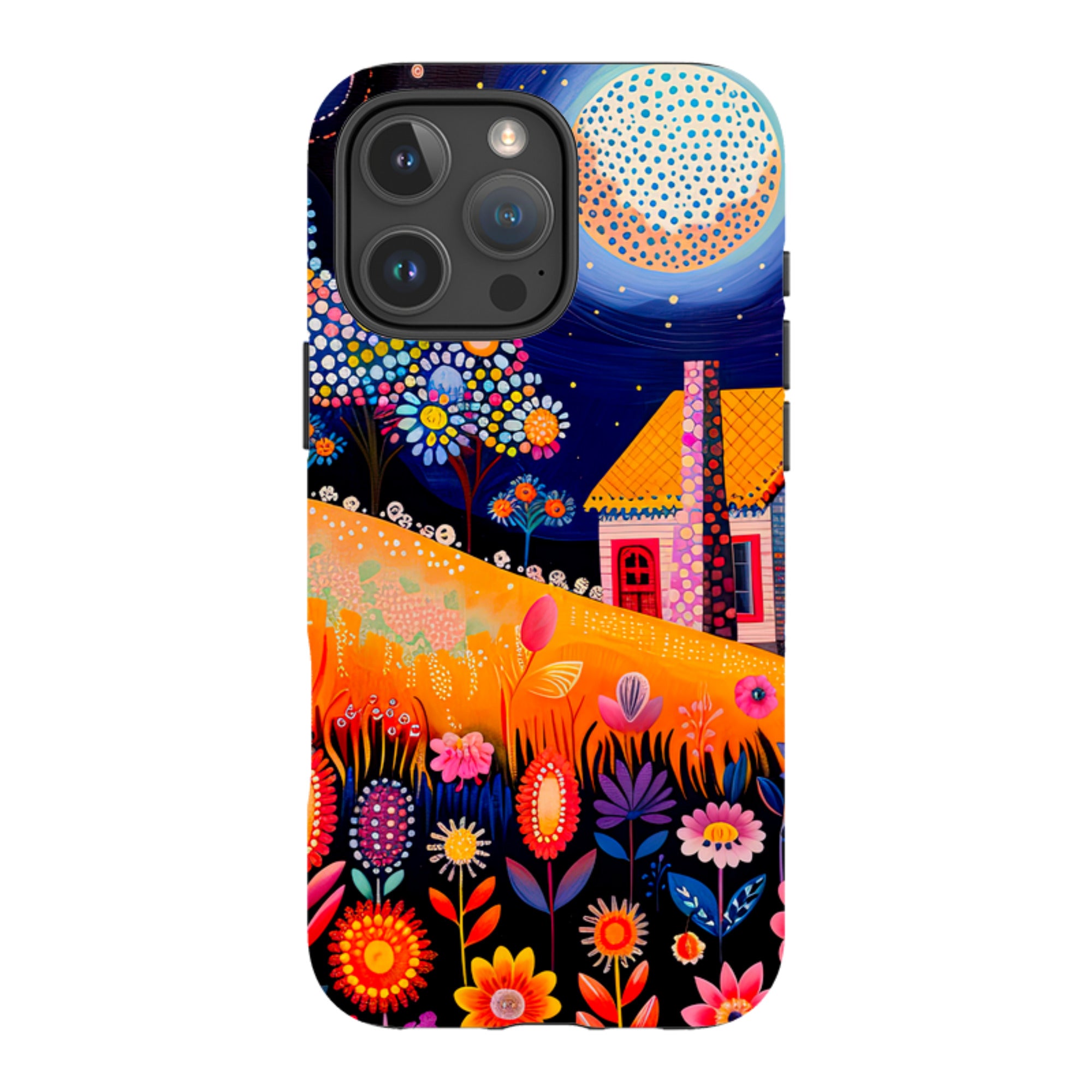 iPhone Case - Folk Art House I