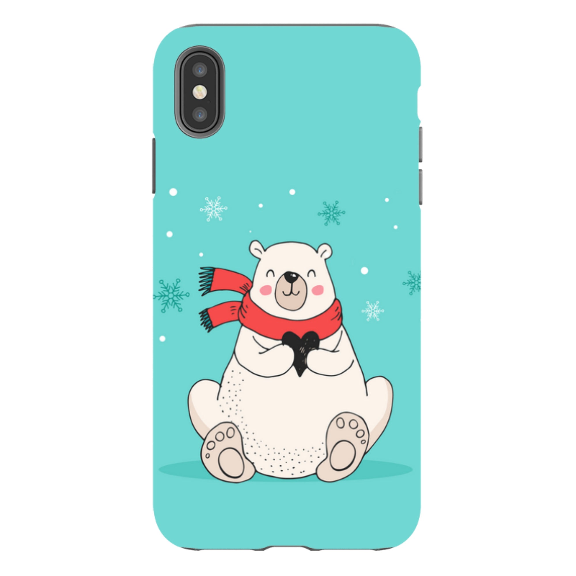 iPhone Tough Case - Xmas Bear