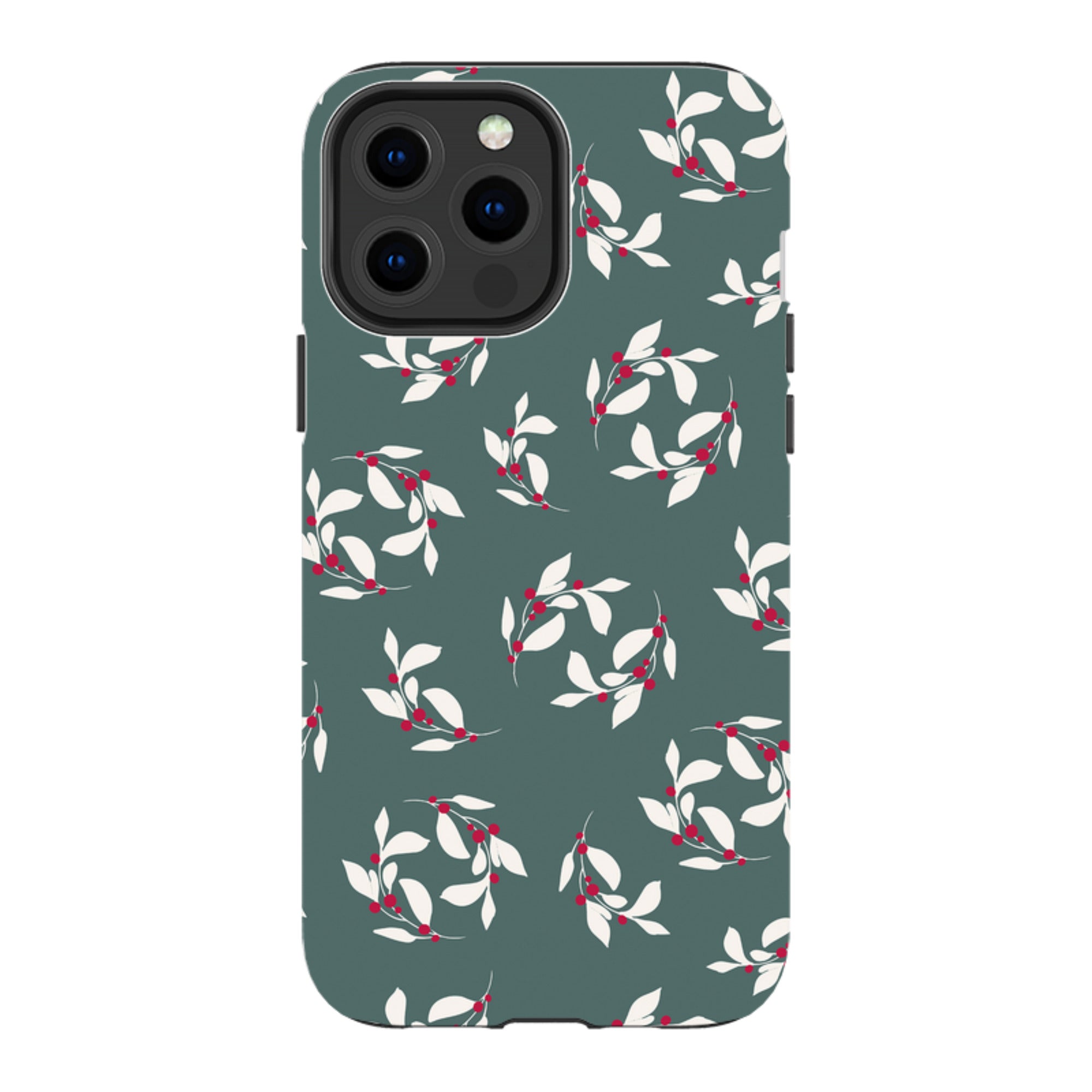 iPhone Tough Case - Winter Floral