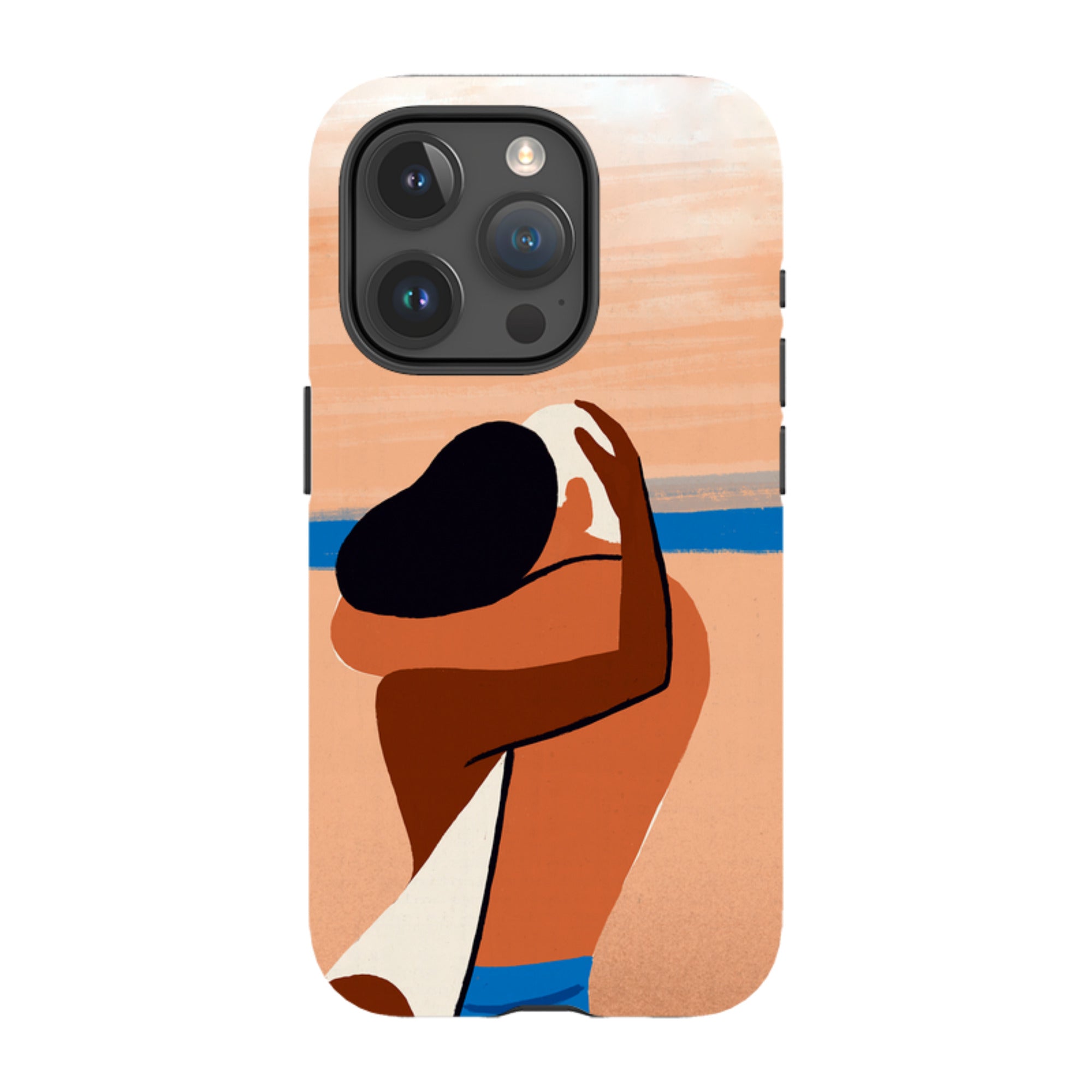 iPhone MagSafe Tough Case -  Beach Lover By Paul Thurlby