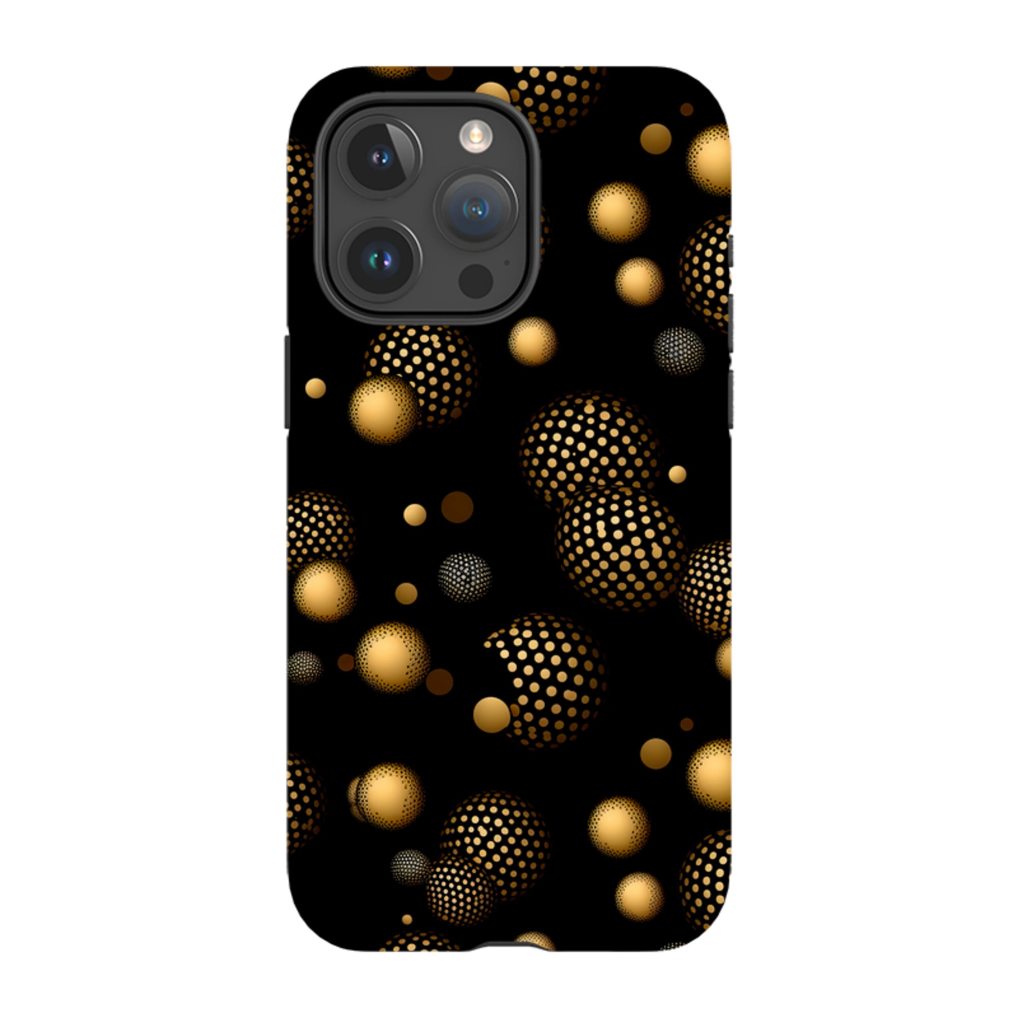 iPhone Case - Dark Polka II