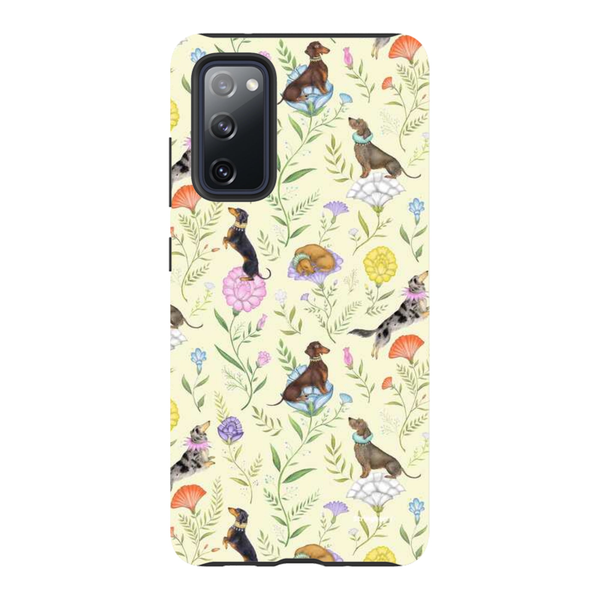 Samsung Tough Case - Doxy Day Afternoon Buttercream By Catherine Rowe
