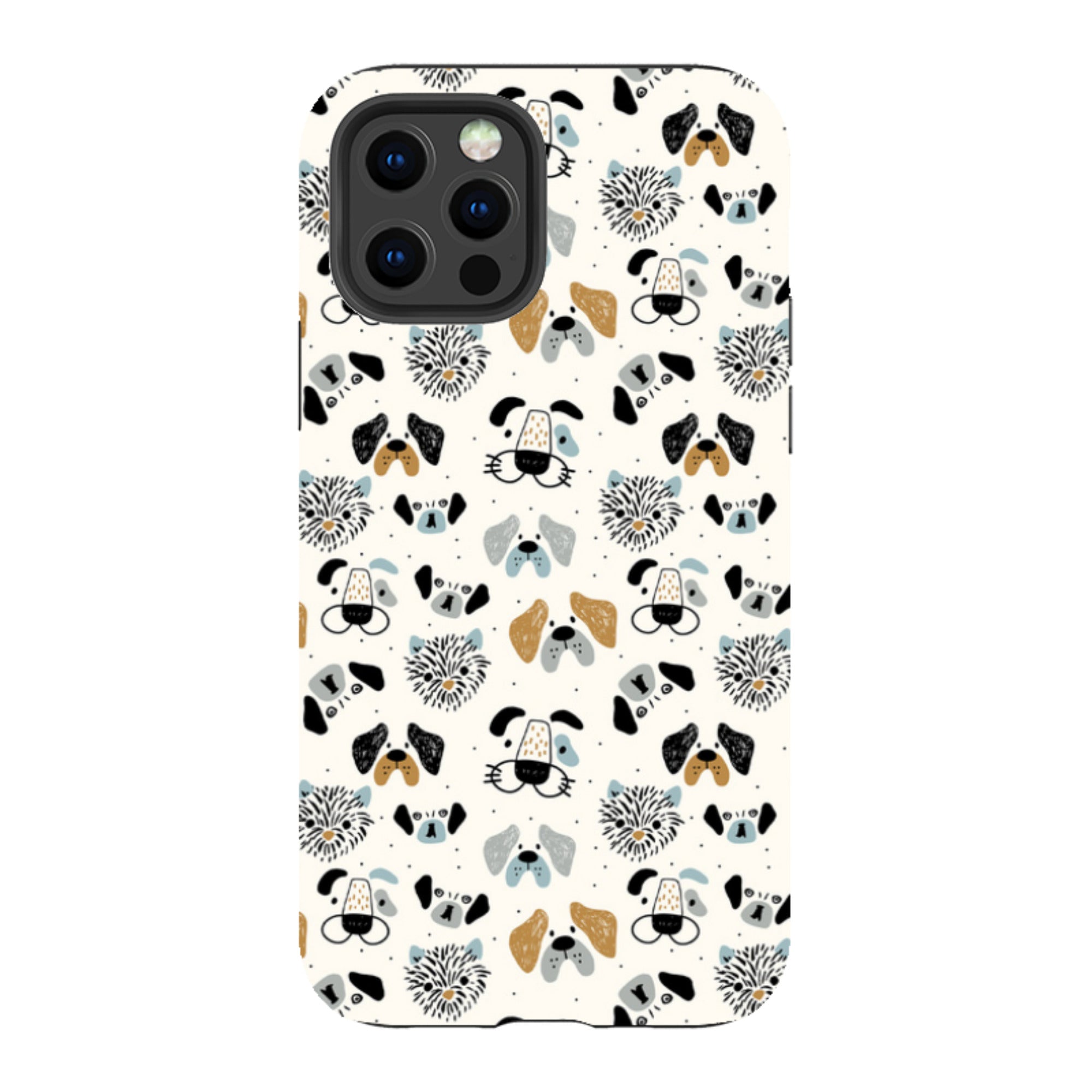 iPhone Tough Case - Dog Pattern Large
