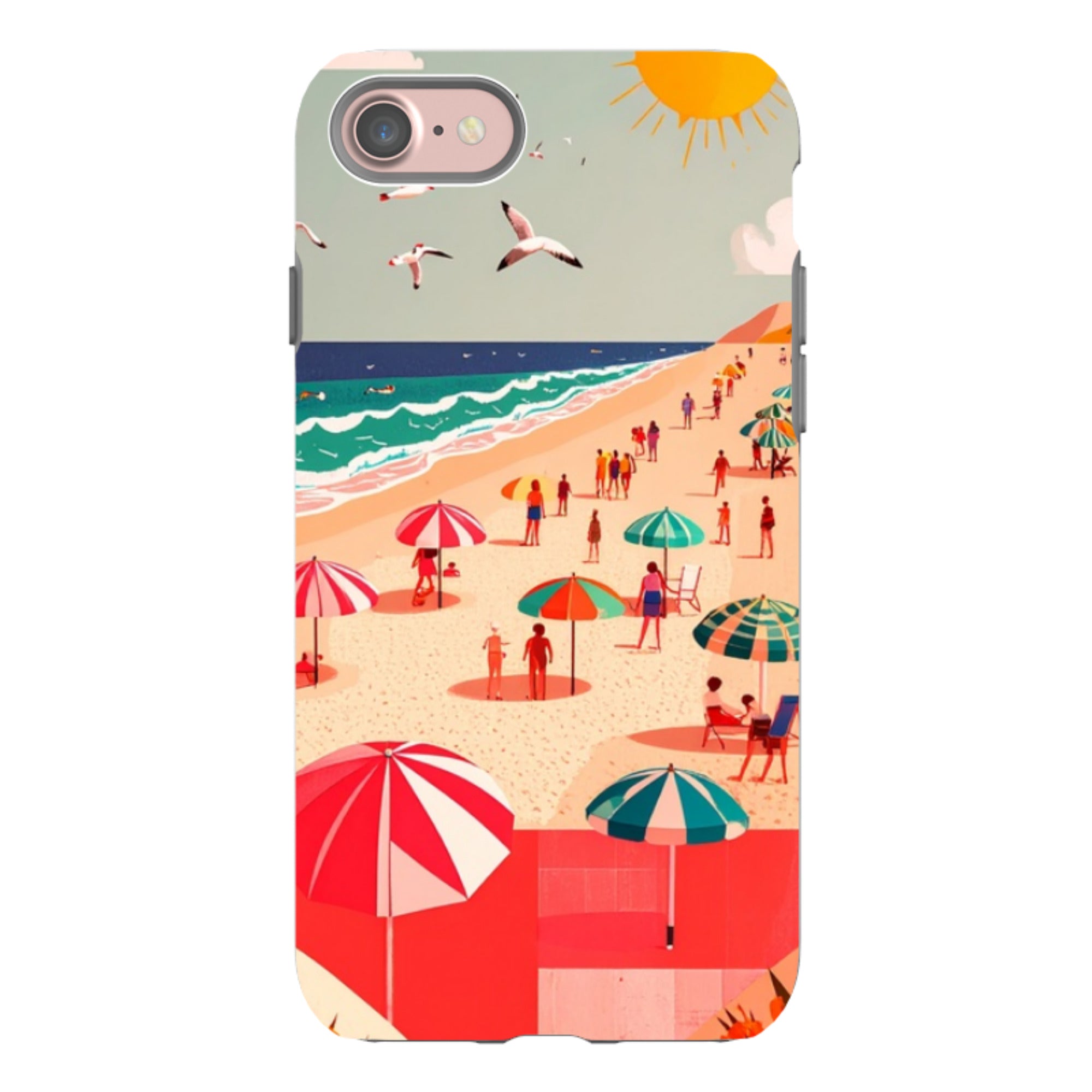 iPhone Tough Case - Mediterranean Beach