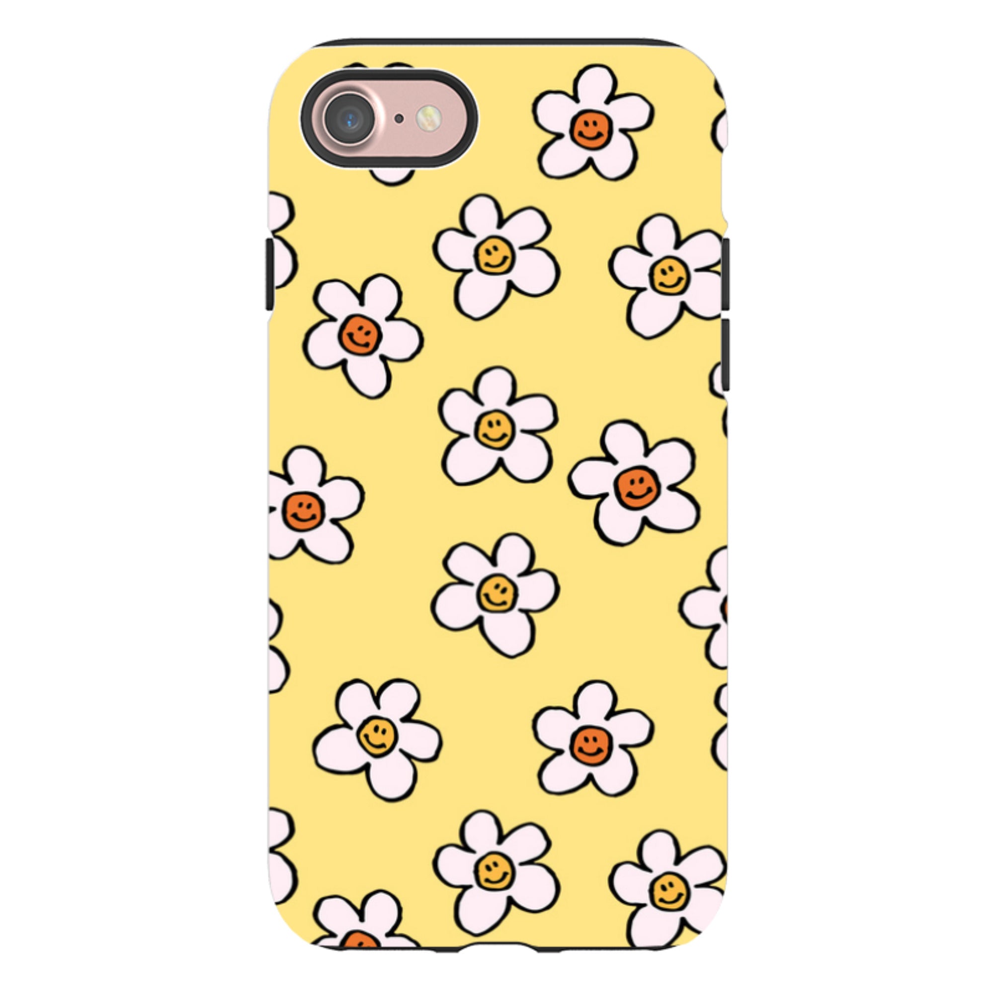 iPhone Tough Case - Smiley Mellow Yellow