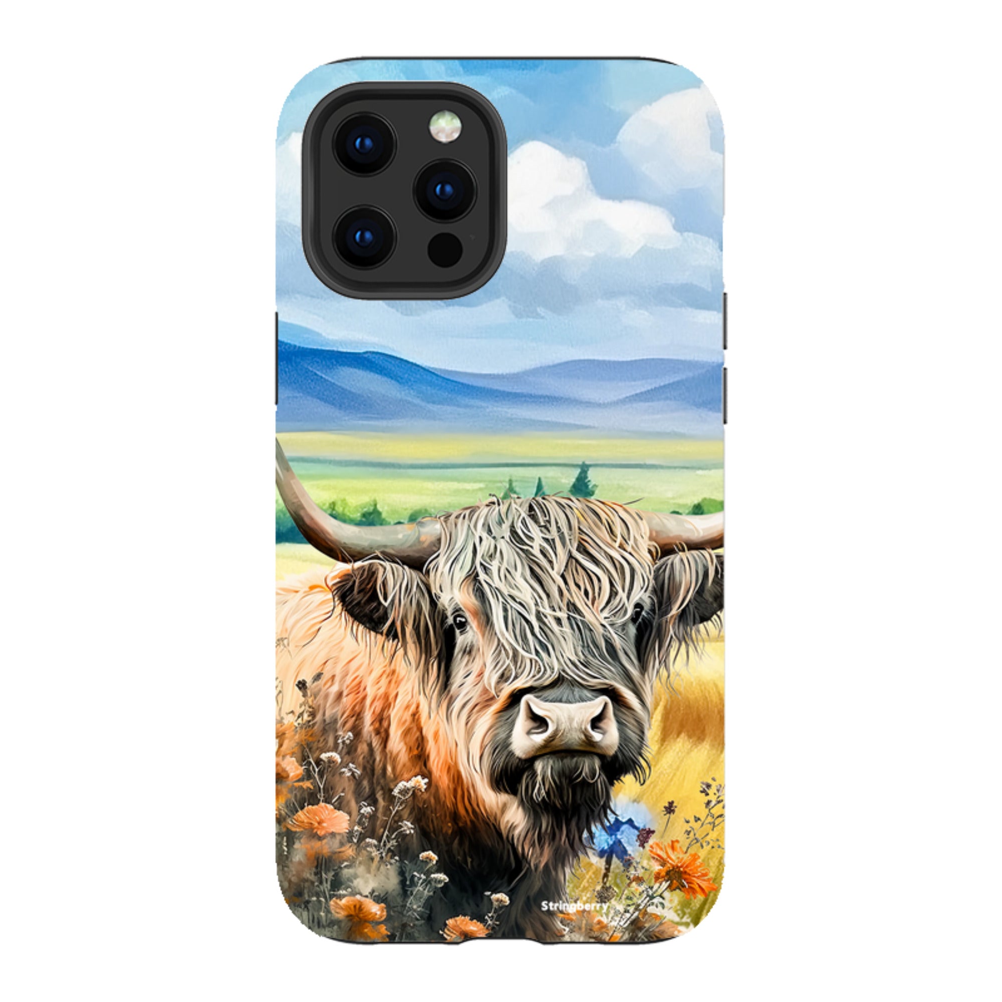 iPhone Tough Case - Highland Cow V
