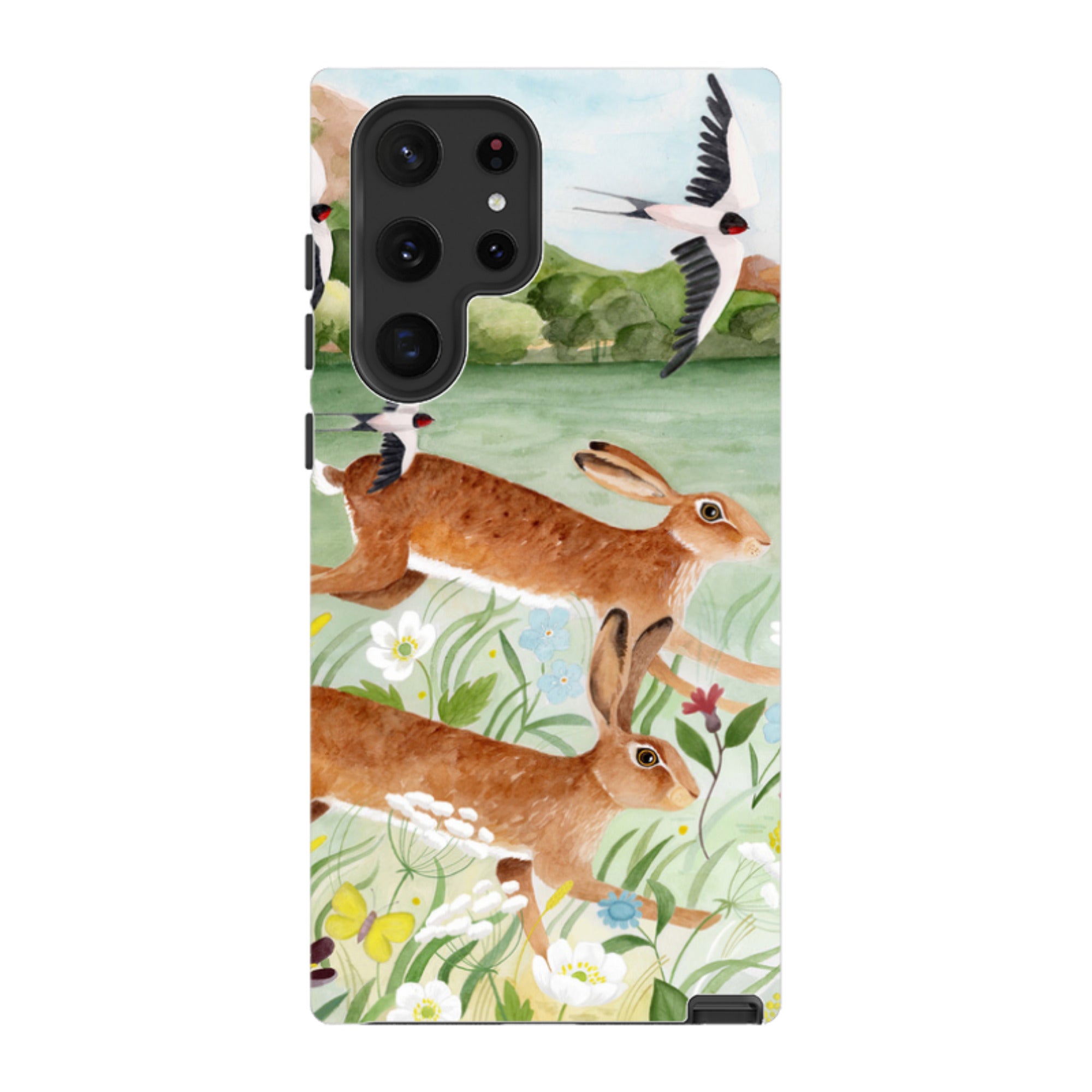Samsung Tough Case - Hares By Bex Parkin