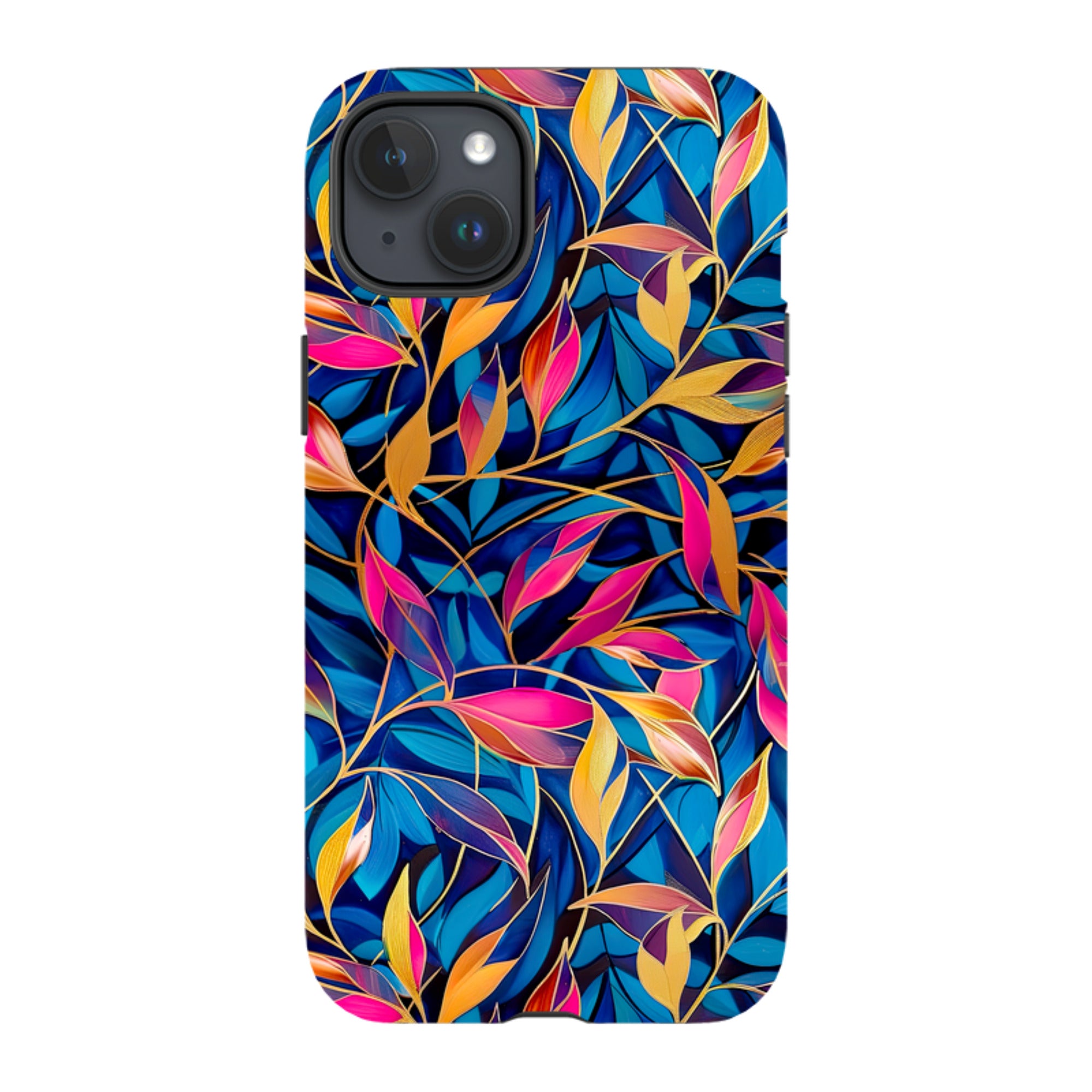 iPhone MagSafe Tough Case - Tangled Leaves