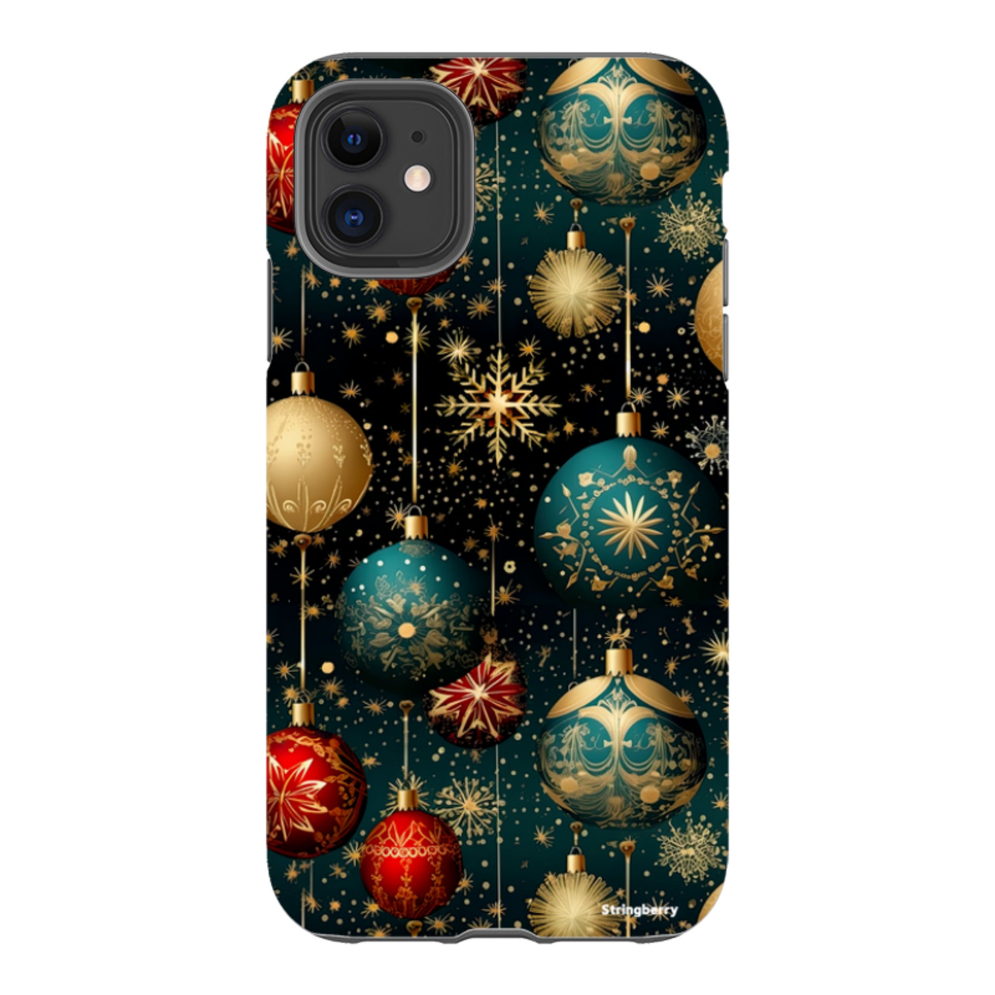 iPhone Tough Case - Christmas Baubles II