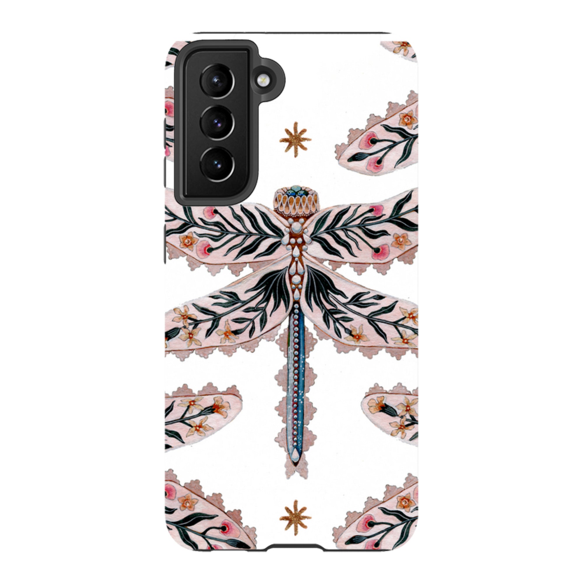 Samsung Tough Case - Dragonfly Pattern By Maria Matos