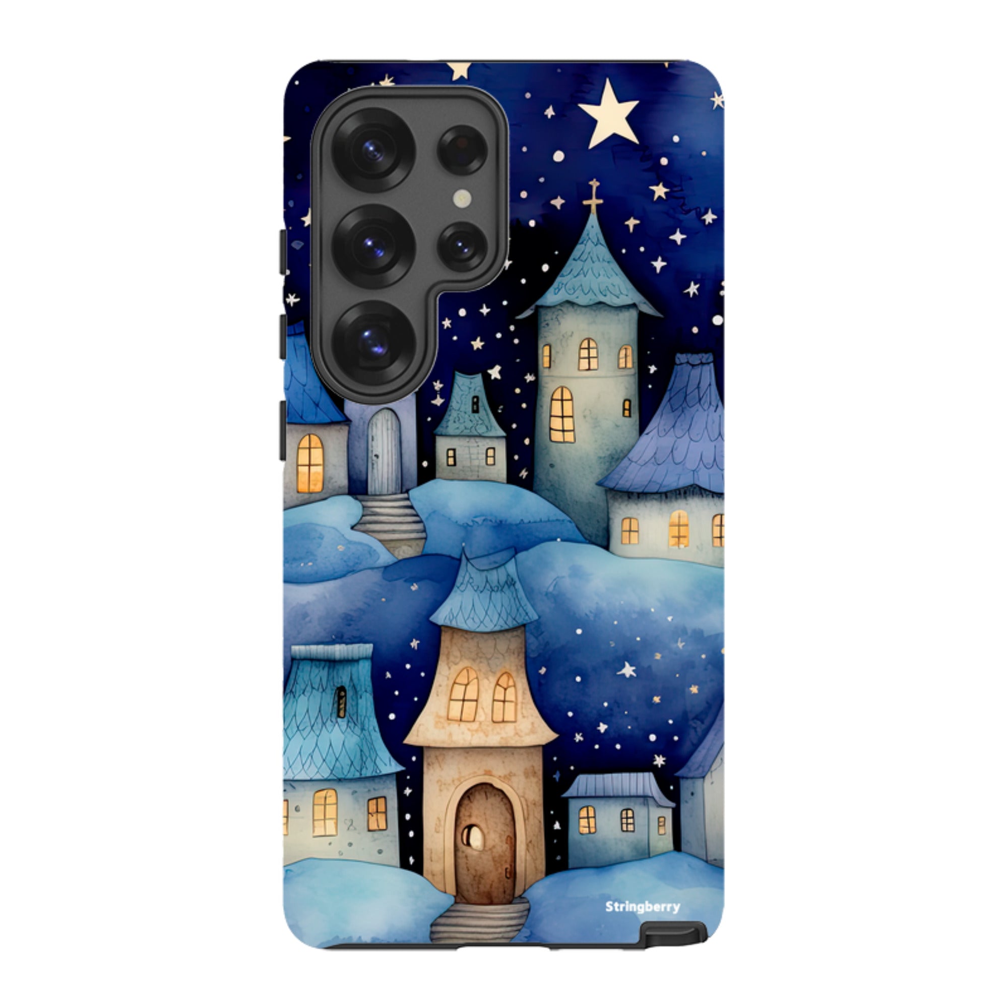 Samsung Tough Case - Blue Stars