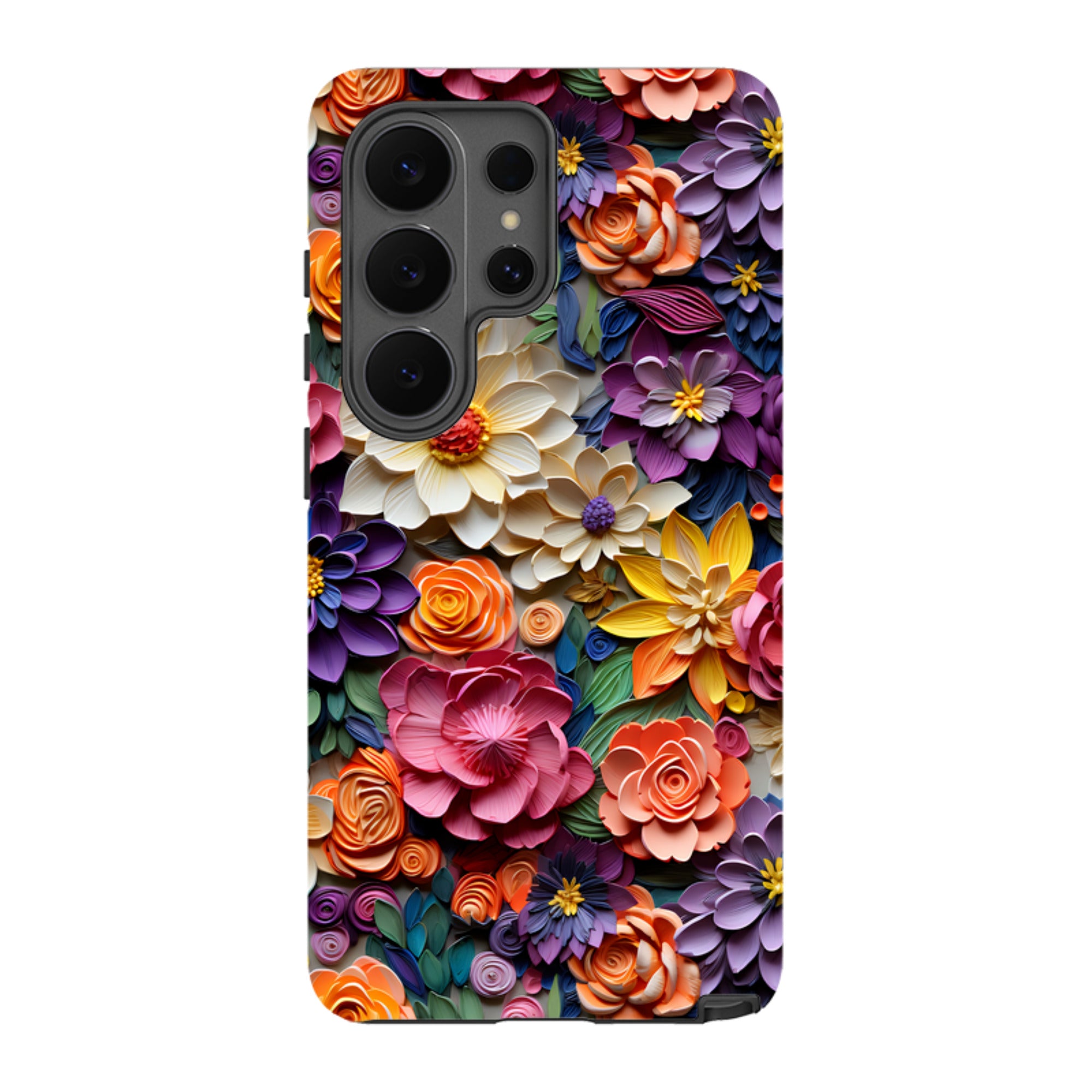 Samsung Tough Case - Violet Floral