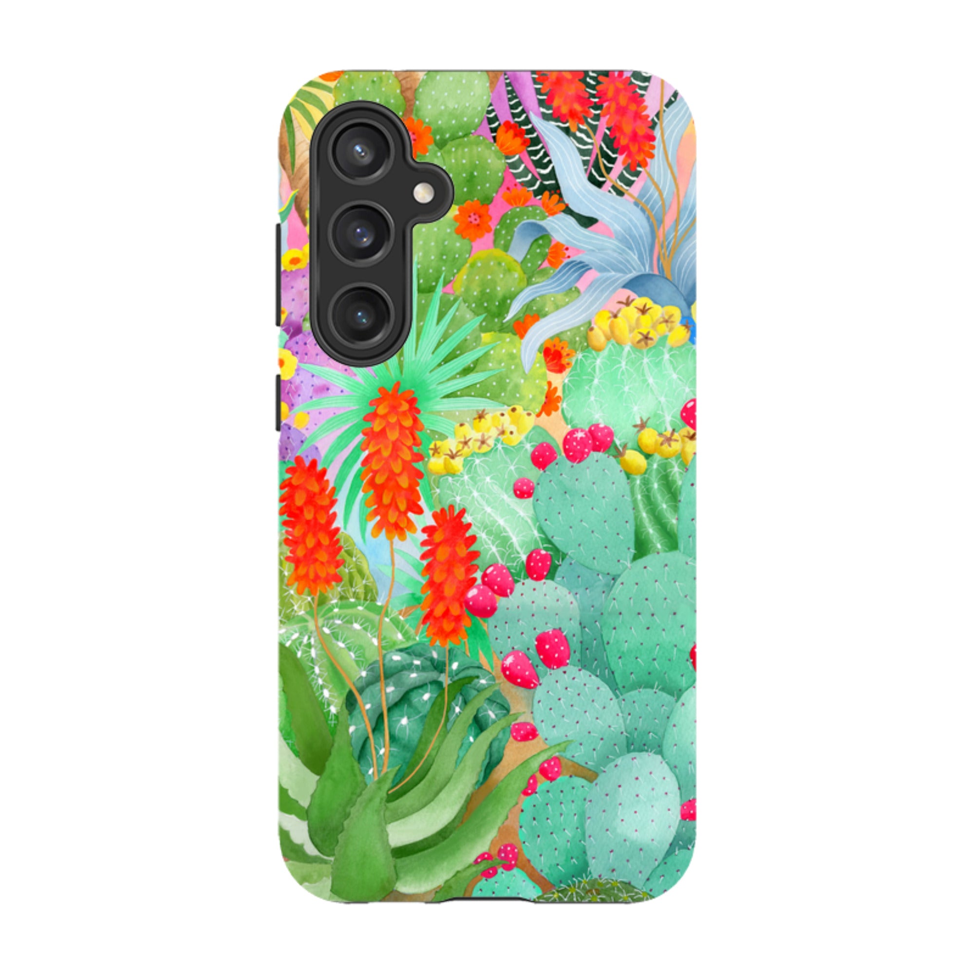 Samsung Tough Case - Cactus By Bex Parkin
