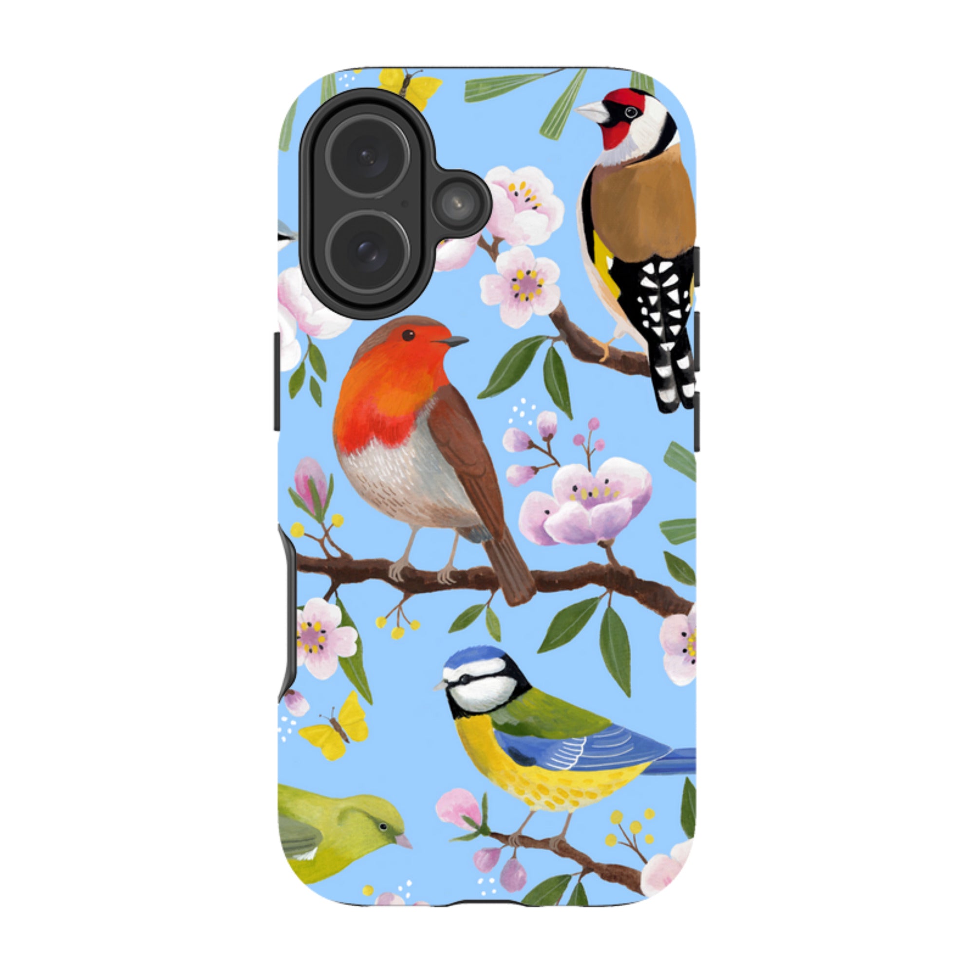 iPhone MagSafe Tough Case -  Garden Birds By Bex Parkin