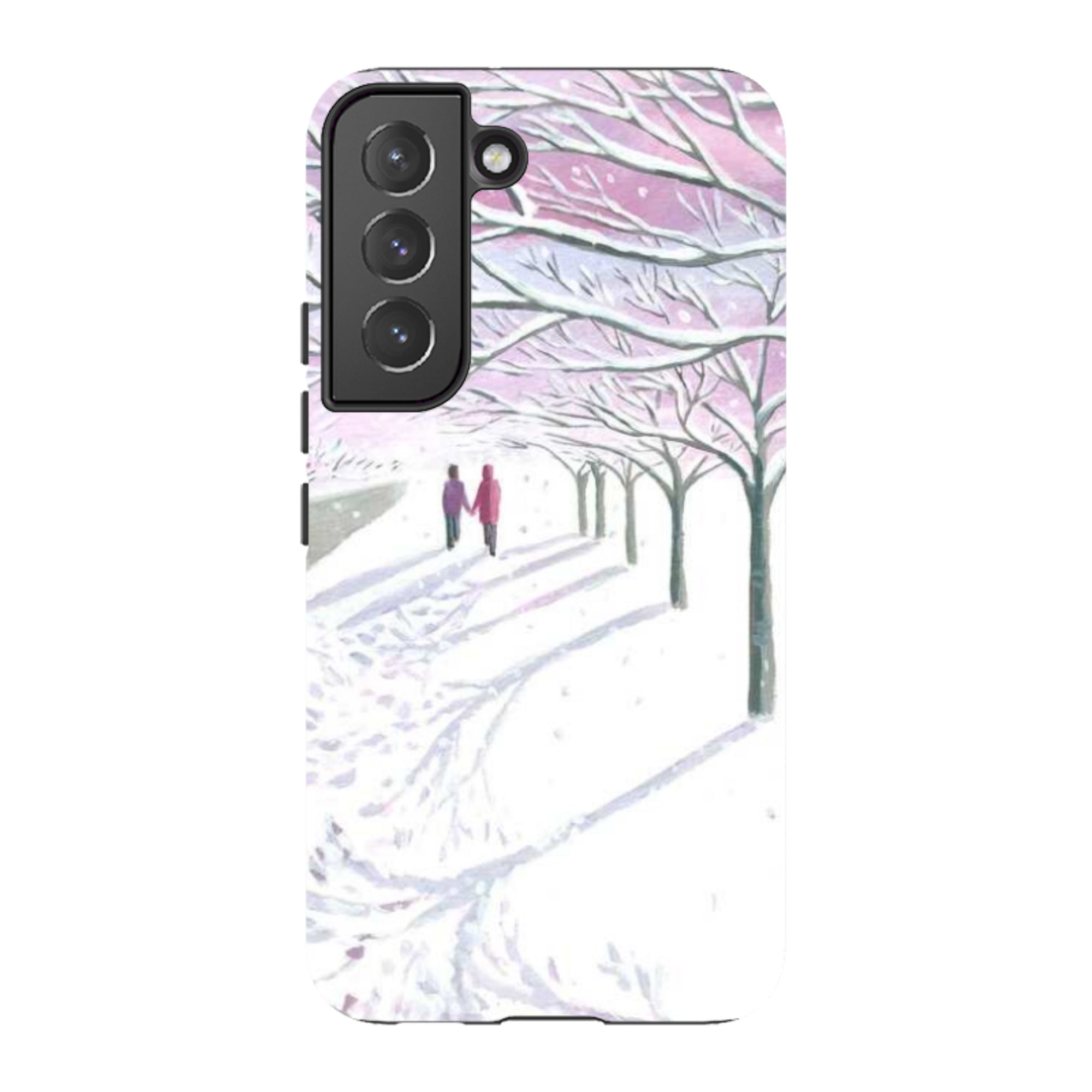 Samsung Tough Case - Snowy Park By Mary Stubberfield