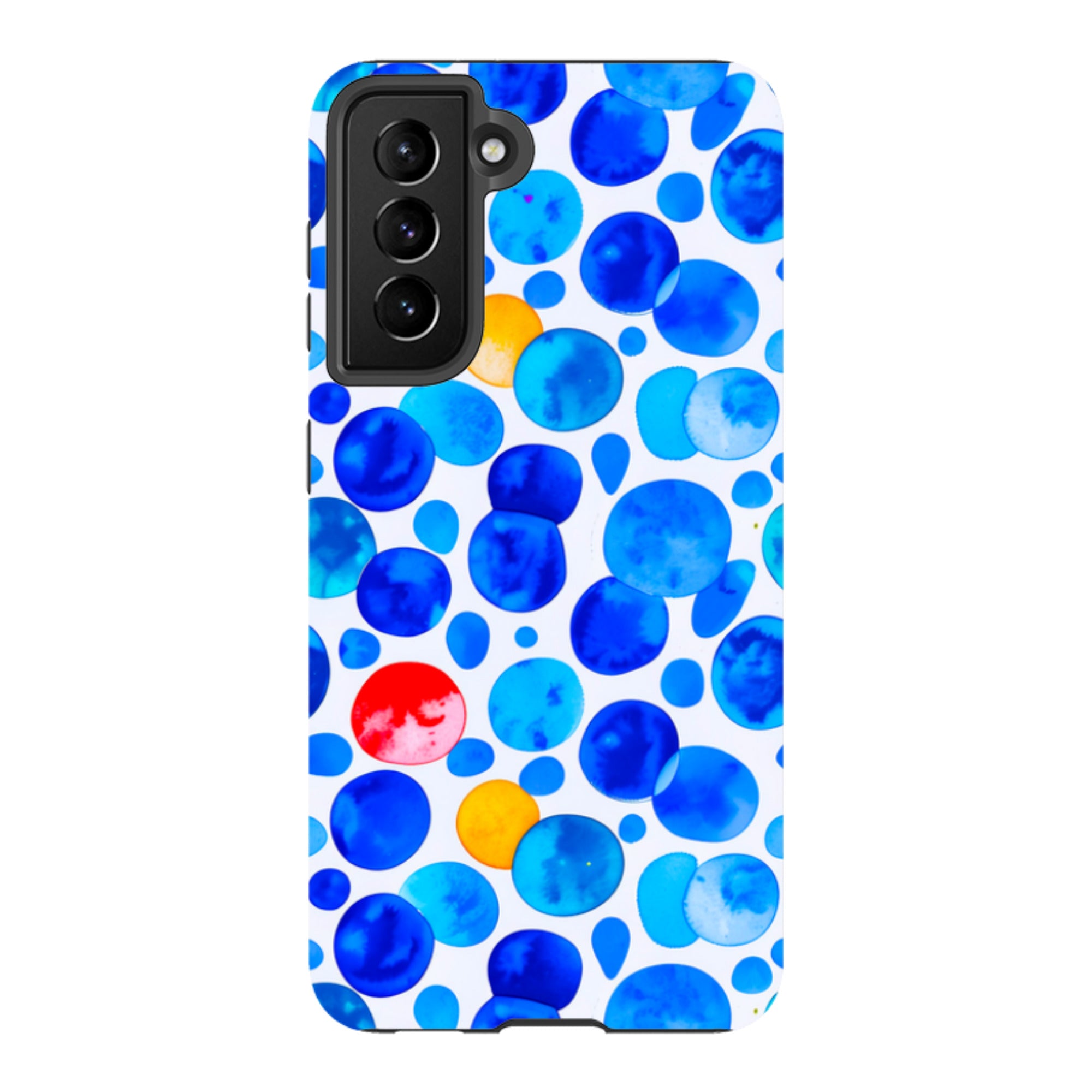Samsung Tough  Case - Blue Moon Polka