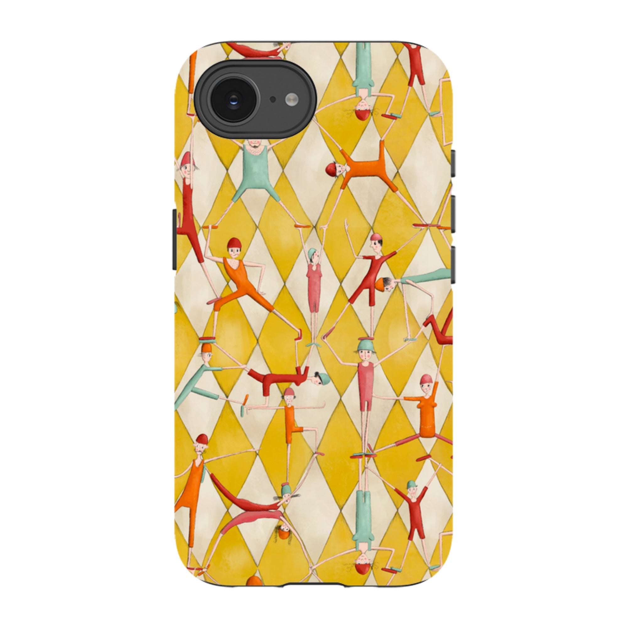 iPhone Tough Case - Acrobats By Maja Lindberg