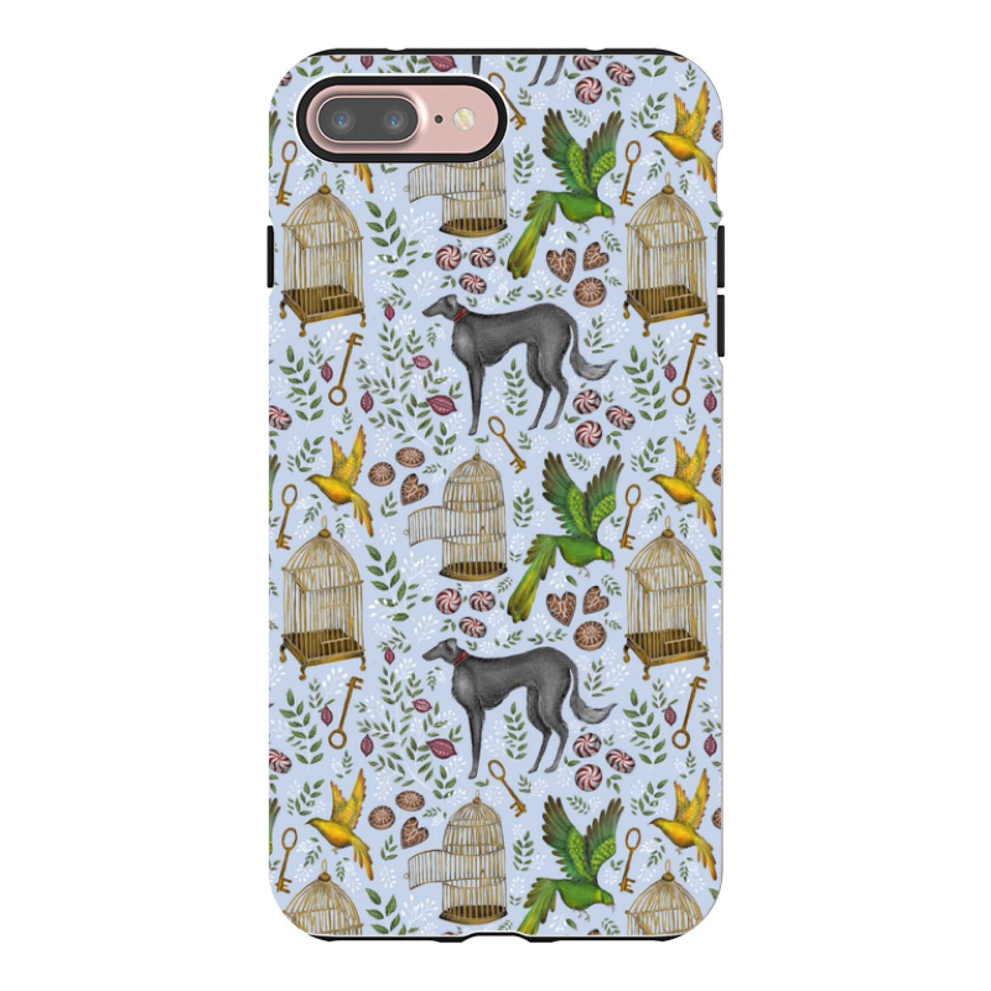 iPhone Tough Case - Amsterdam Blue By Catherine Rowe