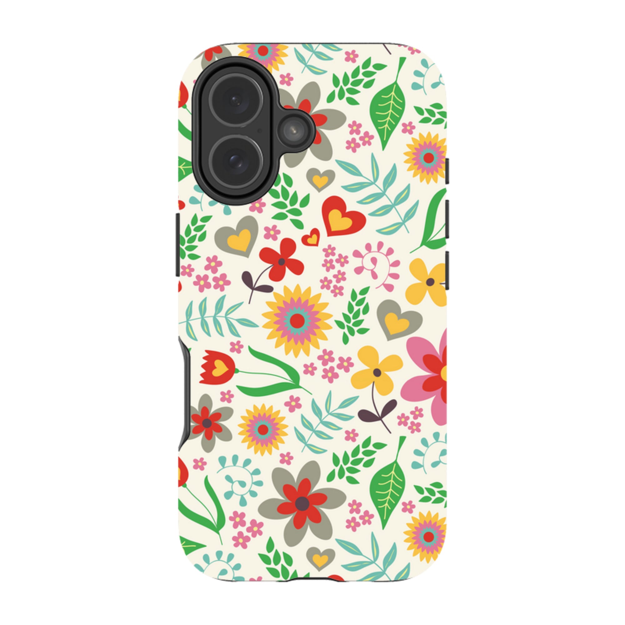 iPhone Tough Case - Folky Floral By Suzy Taylor