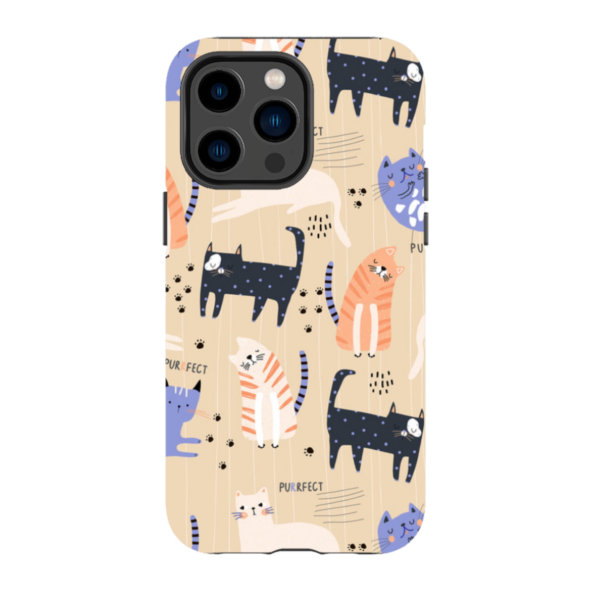 iPhone MagSafe Tough Case - Purrfect
