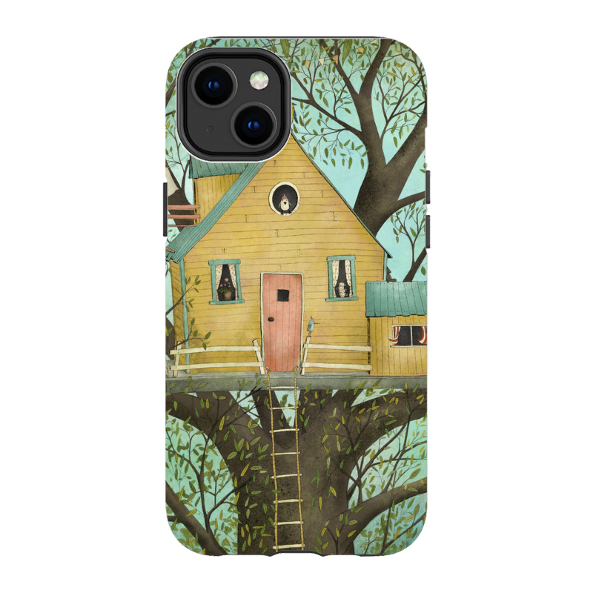 iPhone Tough Case - Tree House By Maja Lindberg