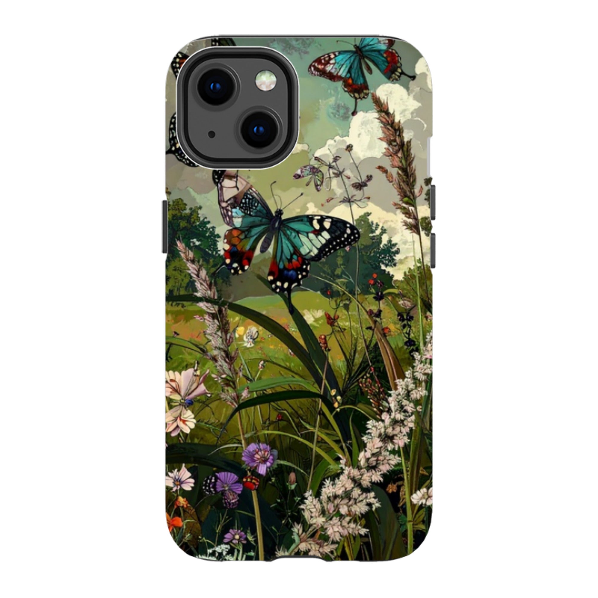 iPhone MagSafe Tough Case - Green Vyne Tall Grass