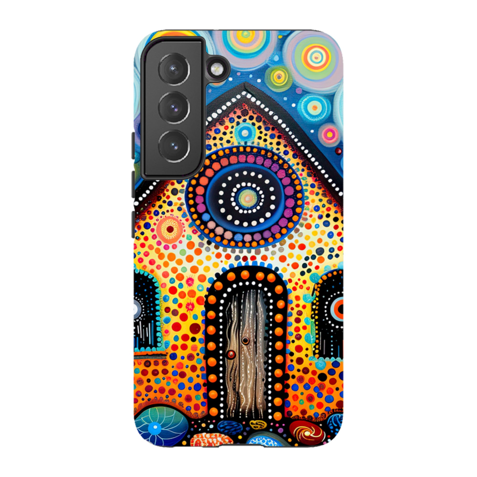 Samsung Tough Case - Folk Art House III