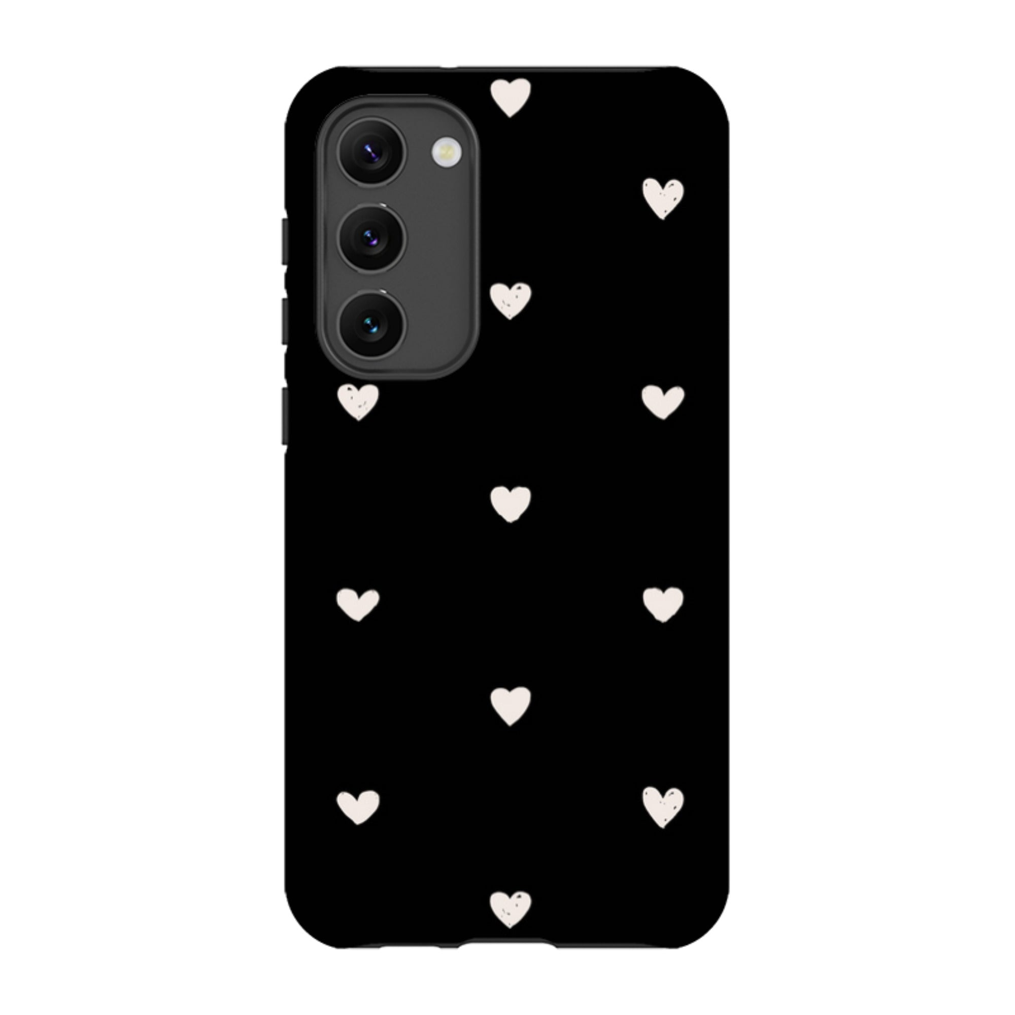 Samsung Tough Case - Hearts Black