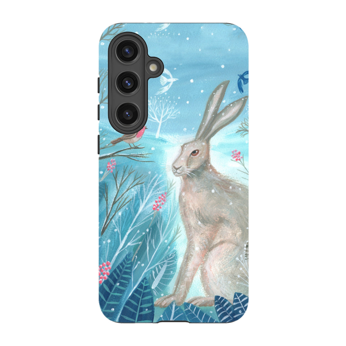 Samsung Tough Case - Winter Hare By Mary Stubberfield
