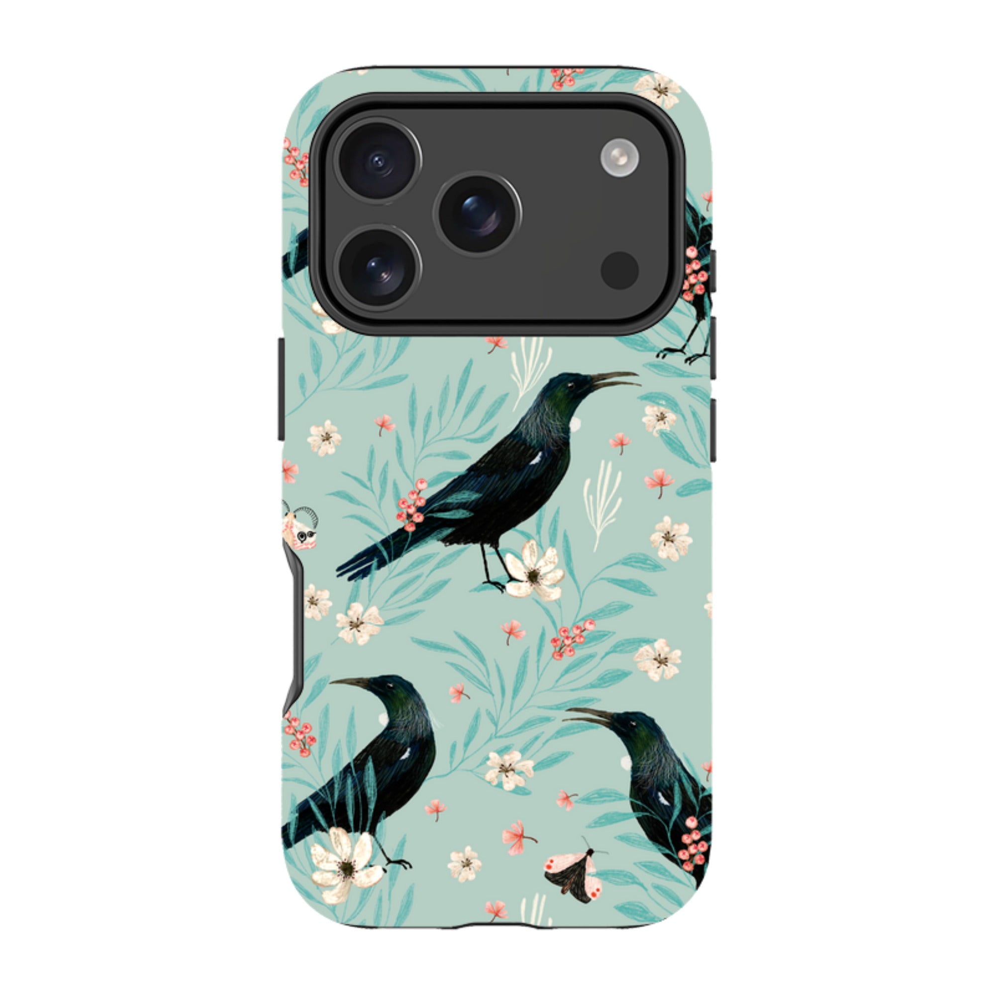 iPhone Tough Case - Tui Light Blue By Katherine Quinn
